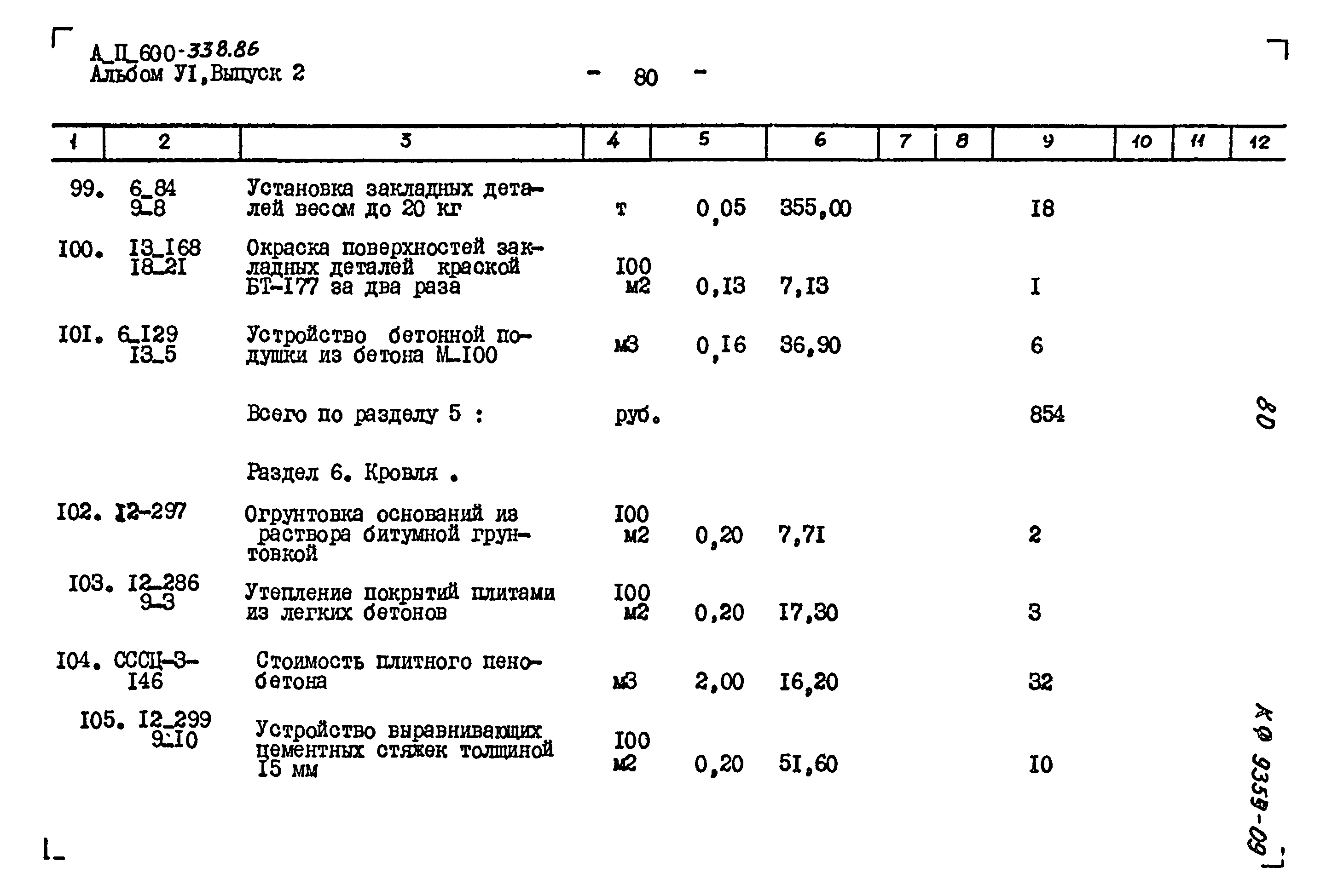 Типовой проект А-II-600-338.86