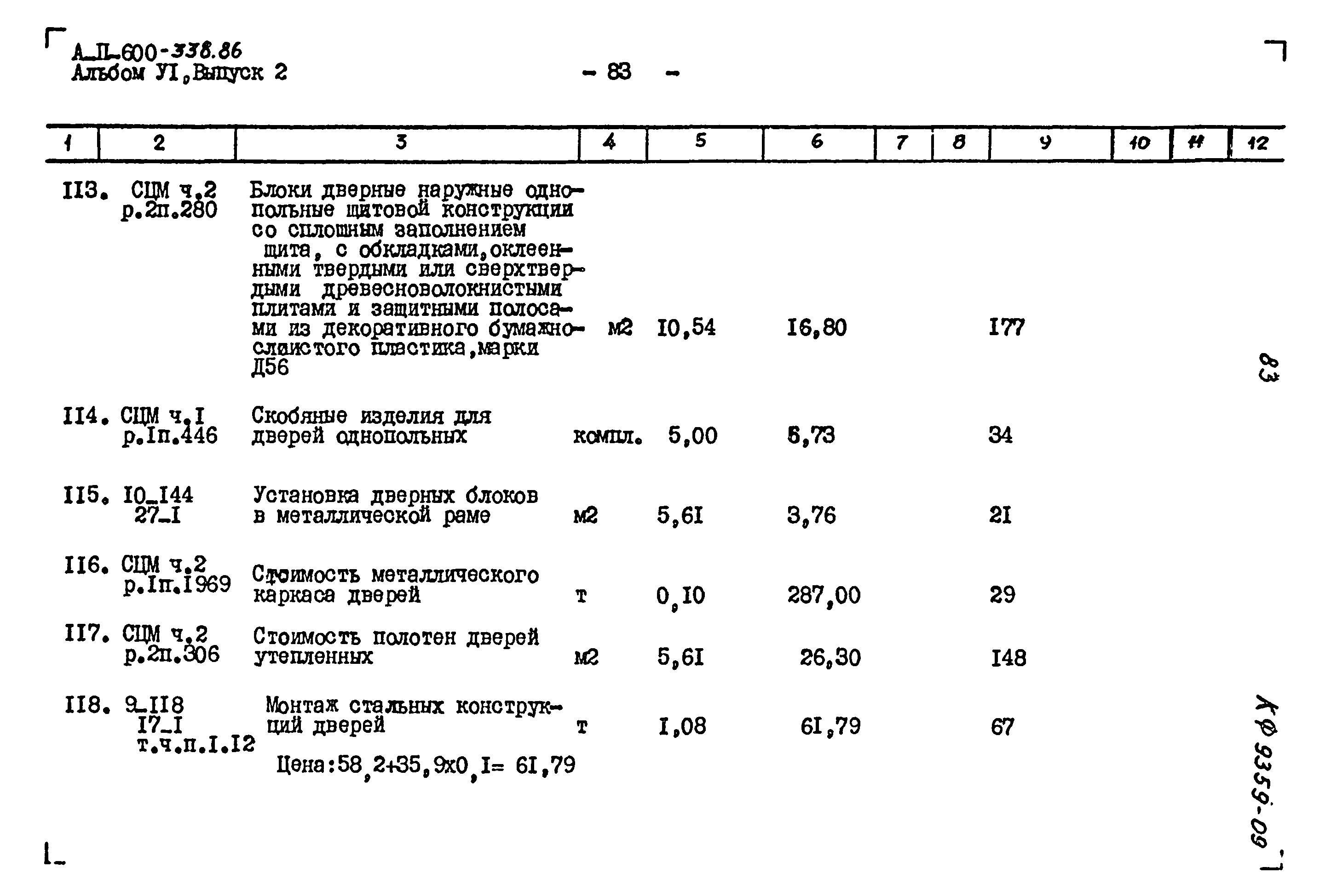 Типовой проект А-II-600-338.86