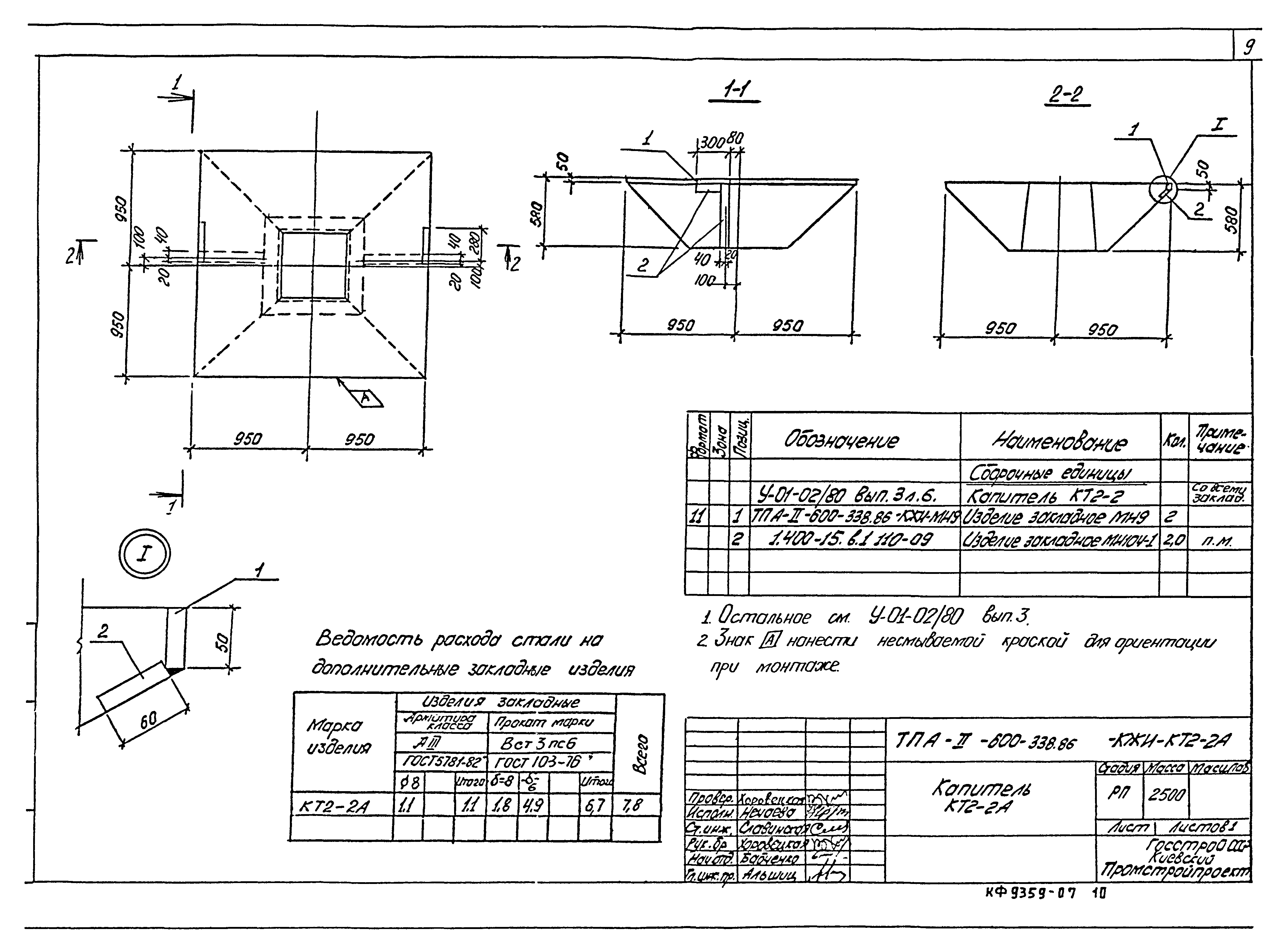 Типовой проект А-II-600-338.86