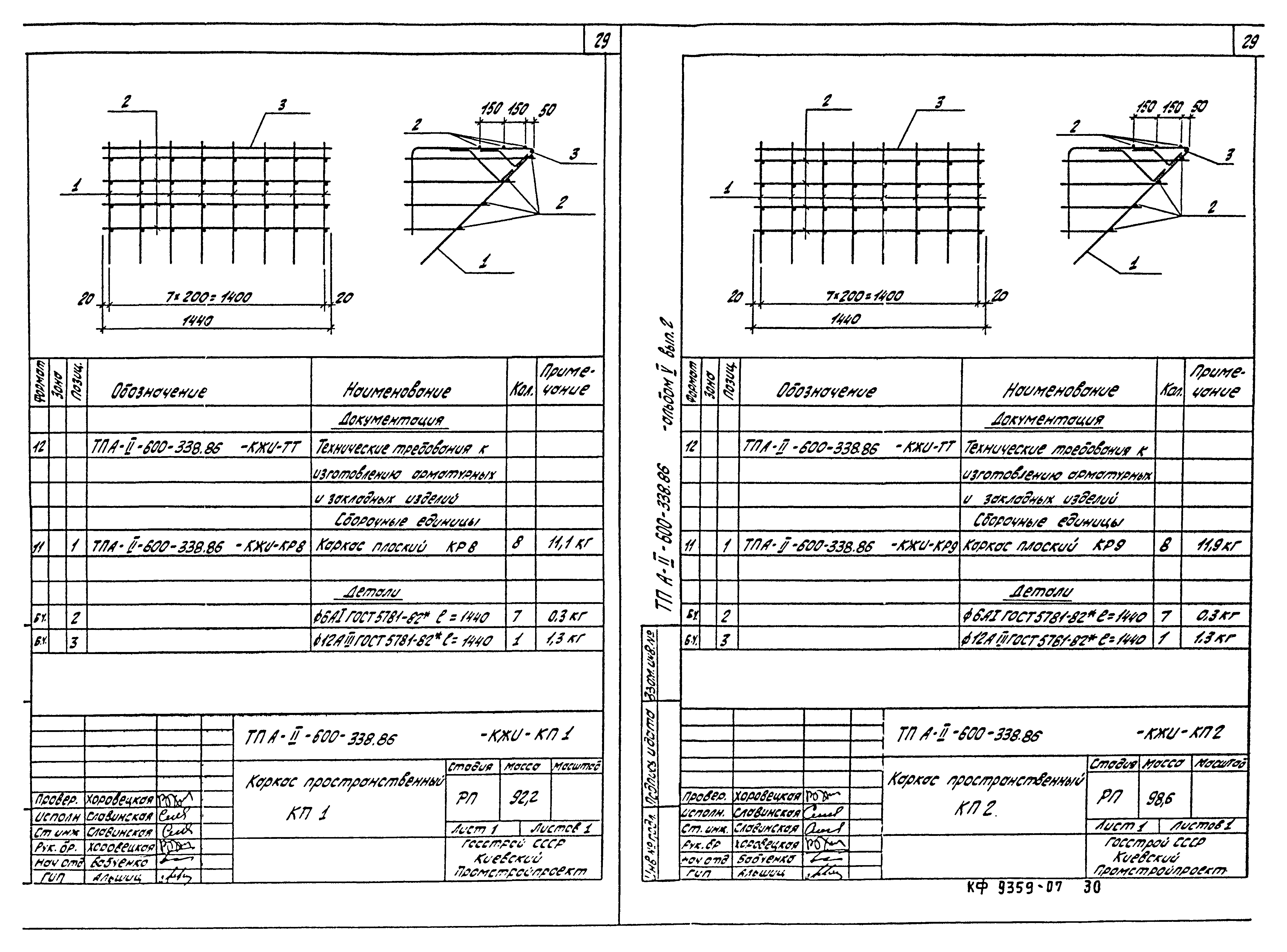 Типовой проект А-II-600-338.86