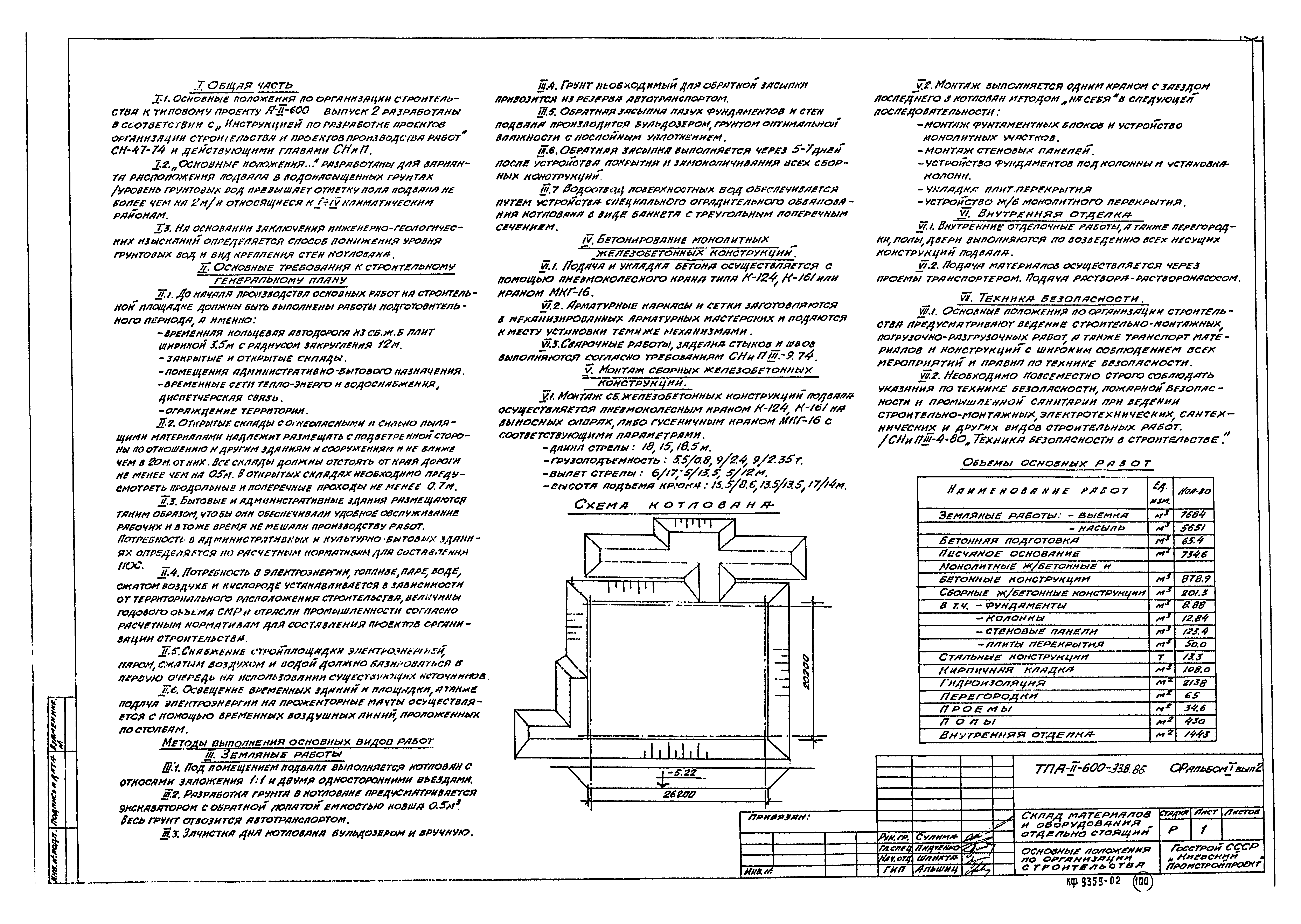 Типовой проект А-II-600-338.86