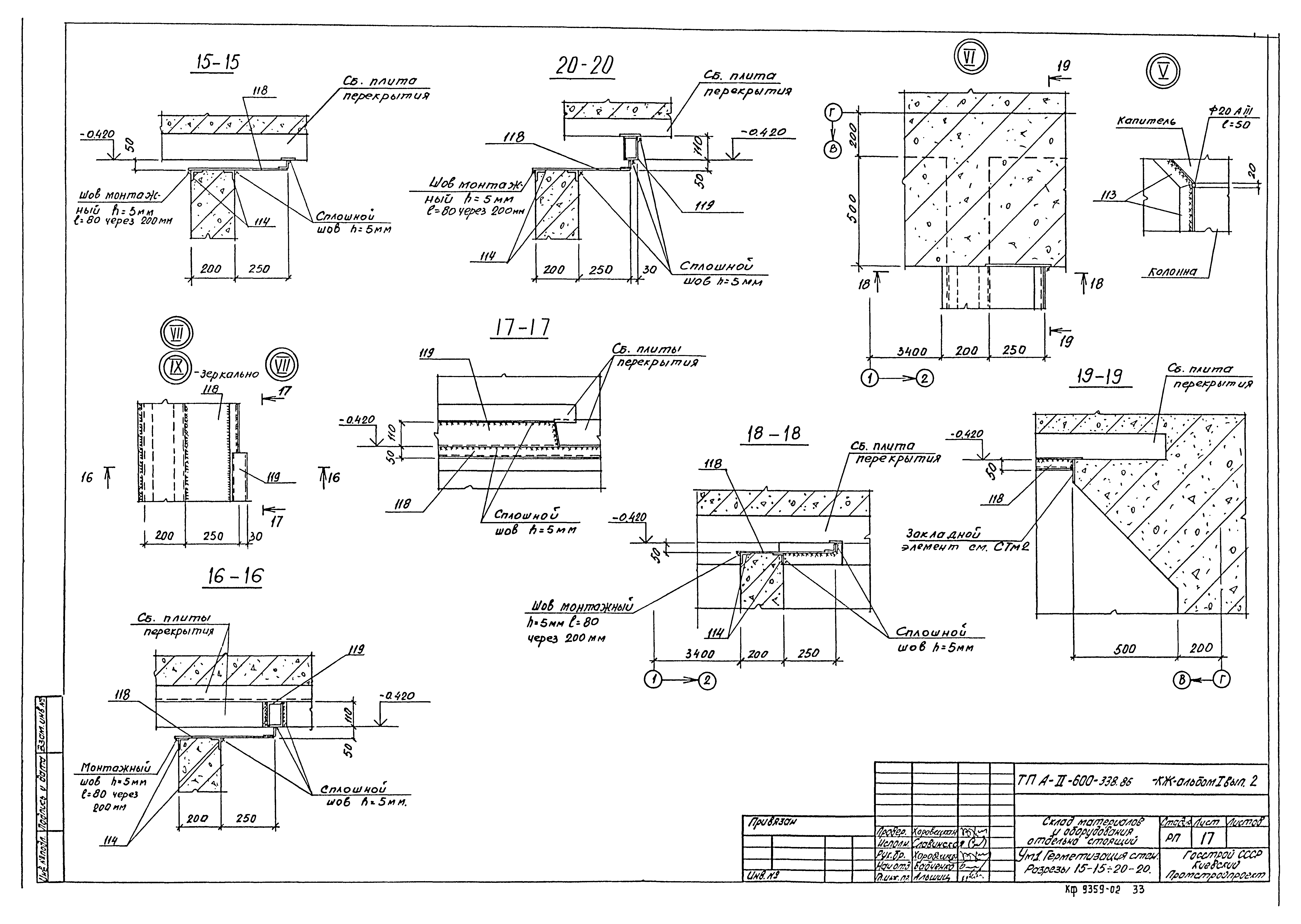 Типовой проект А-II-600-338.86