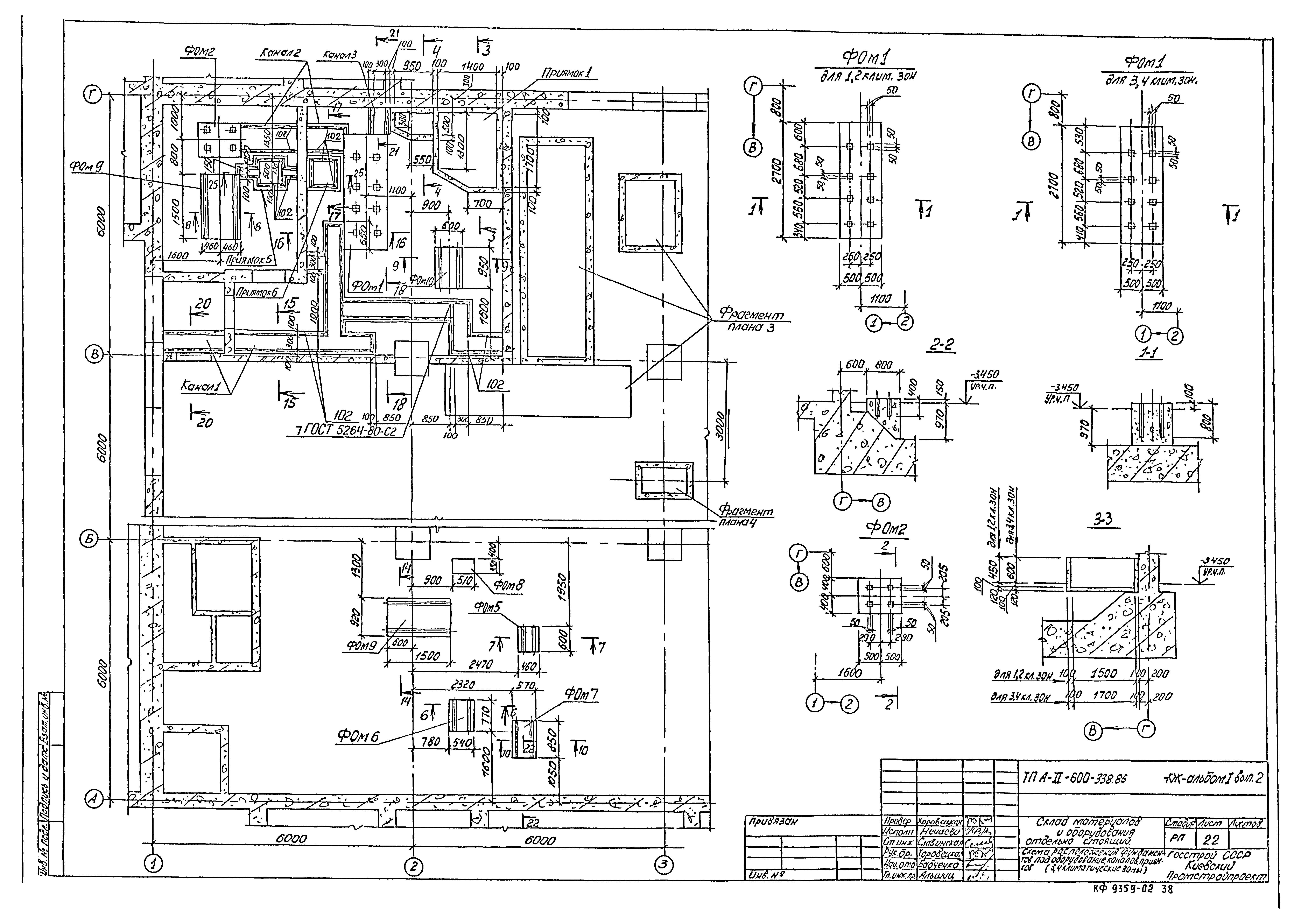 Типовой проект А-II-600-338.86