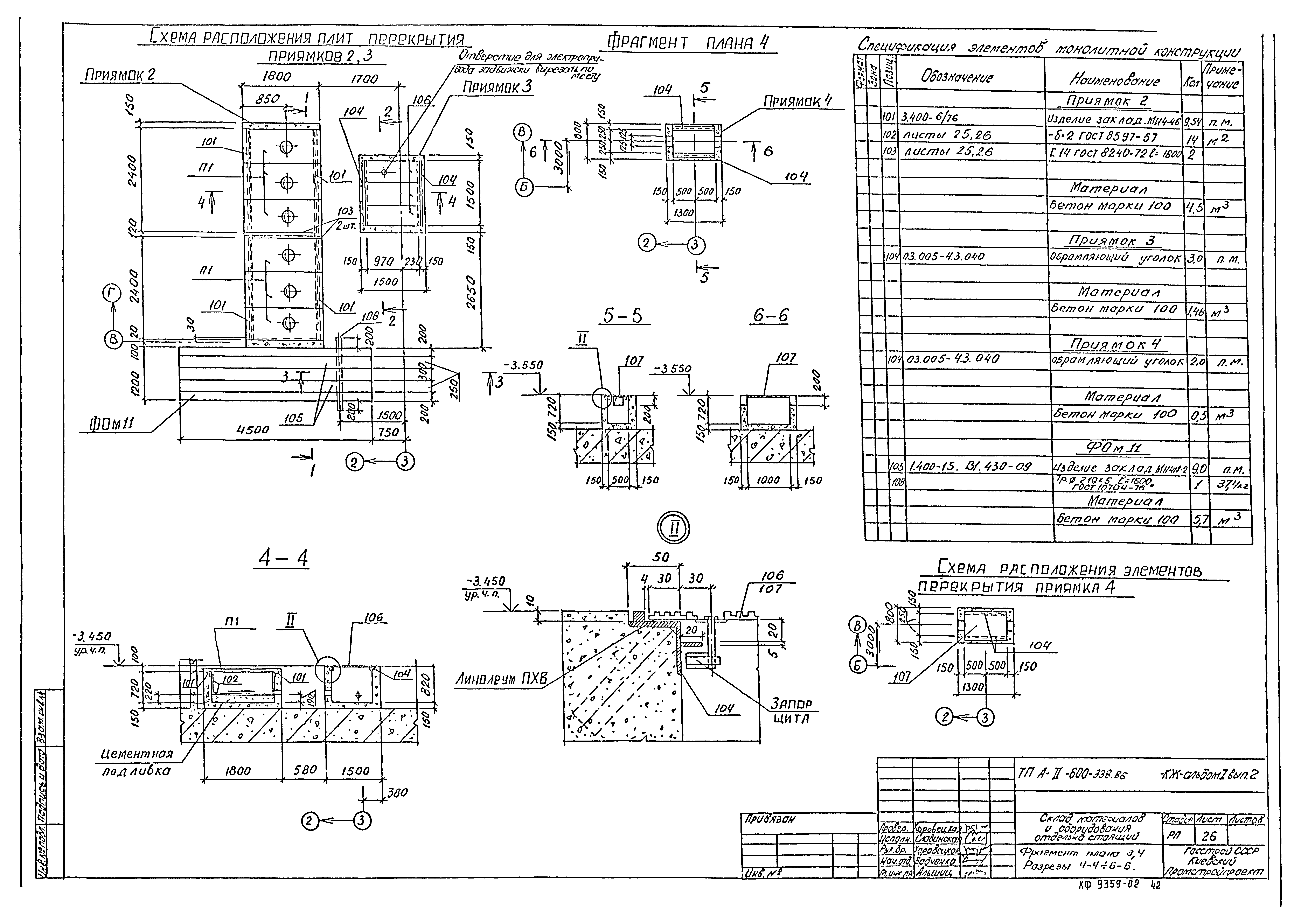 Типовой проект А-II-600-338.86