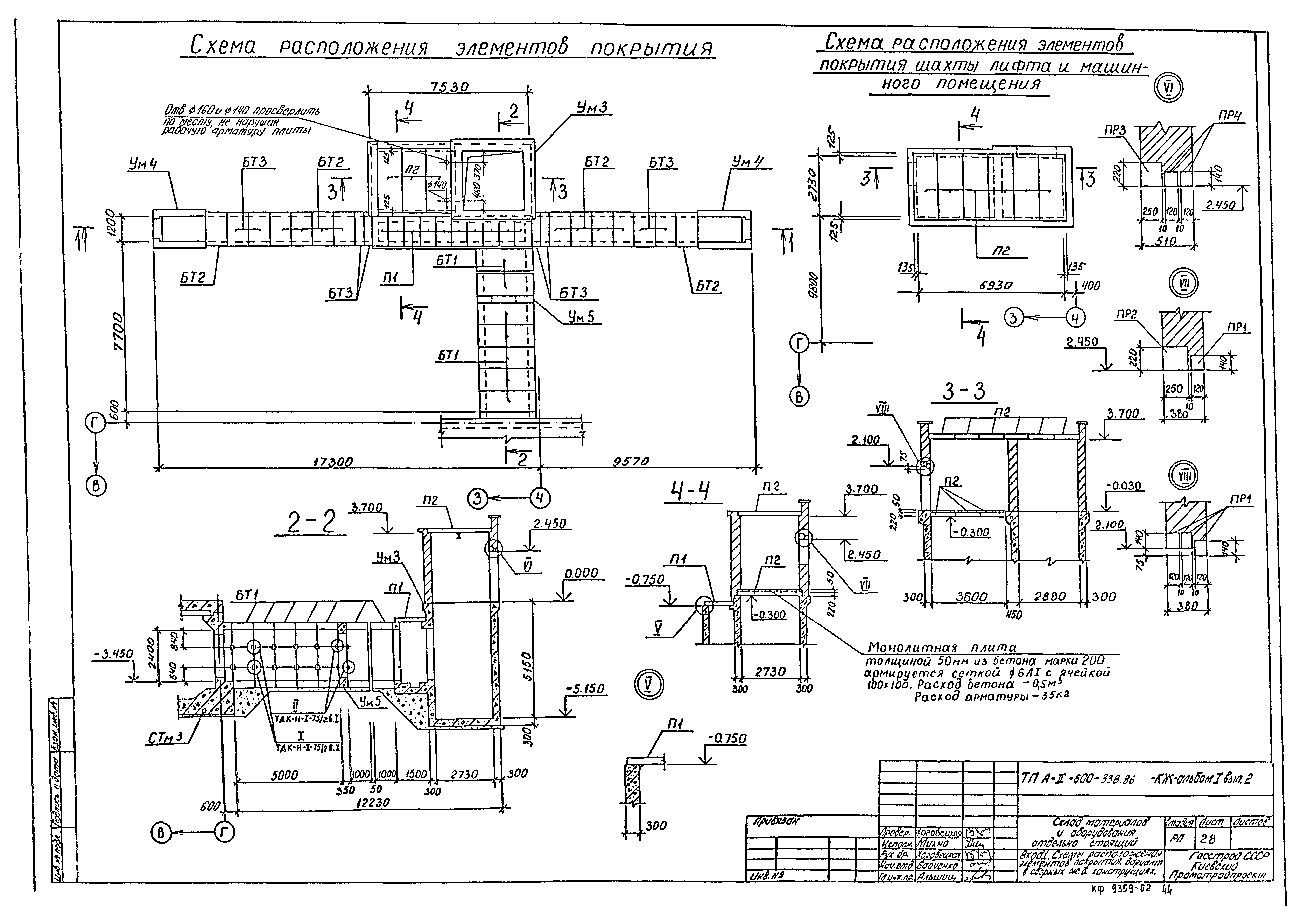 Типовой проект А-II-600-338.86