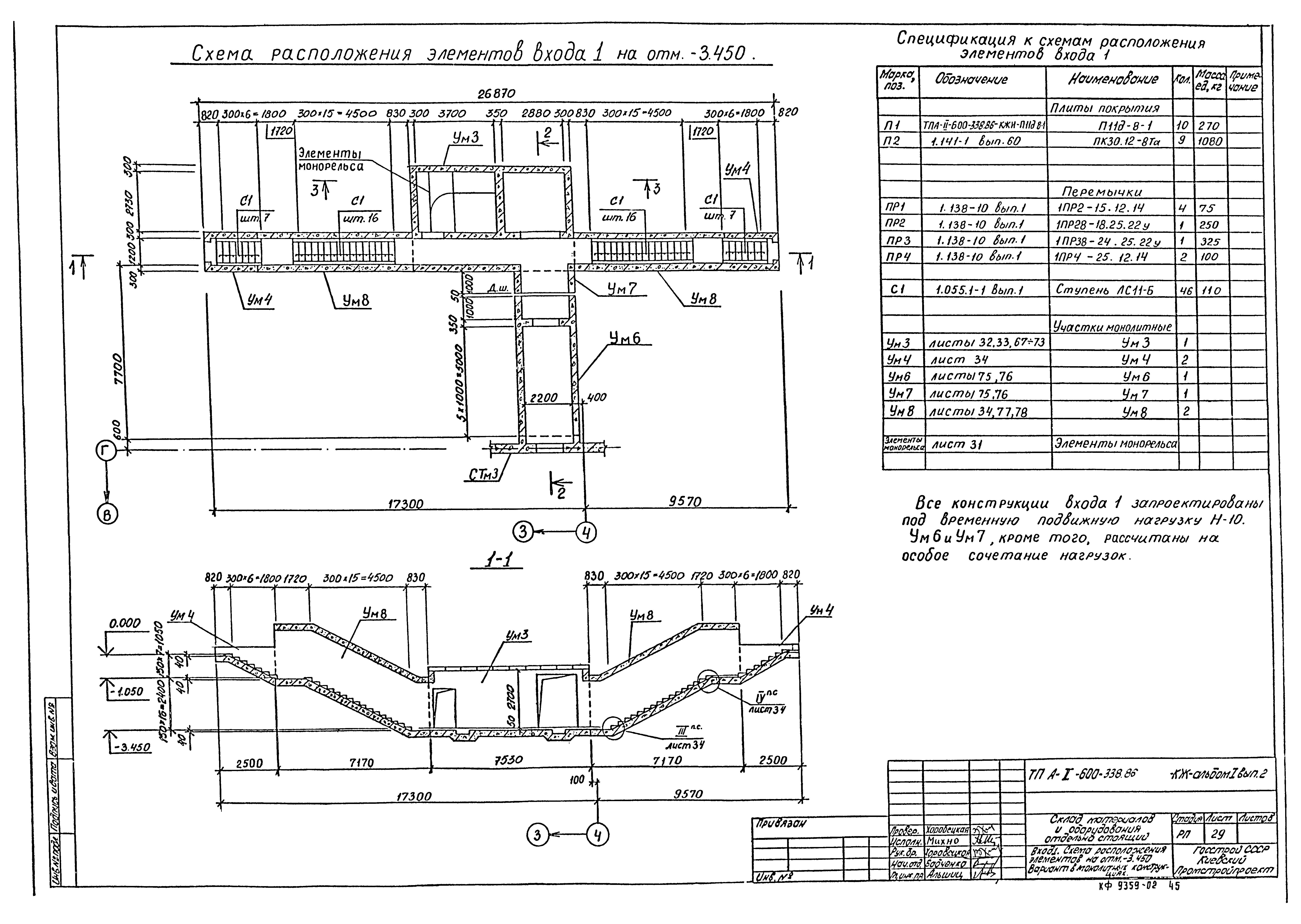 Типовой проект А-II-600-338.86