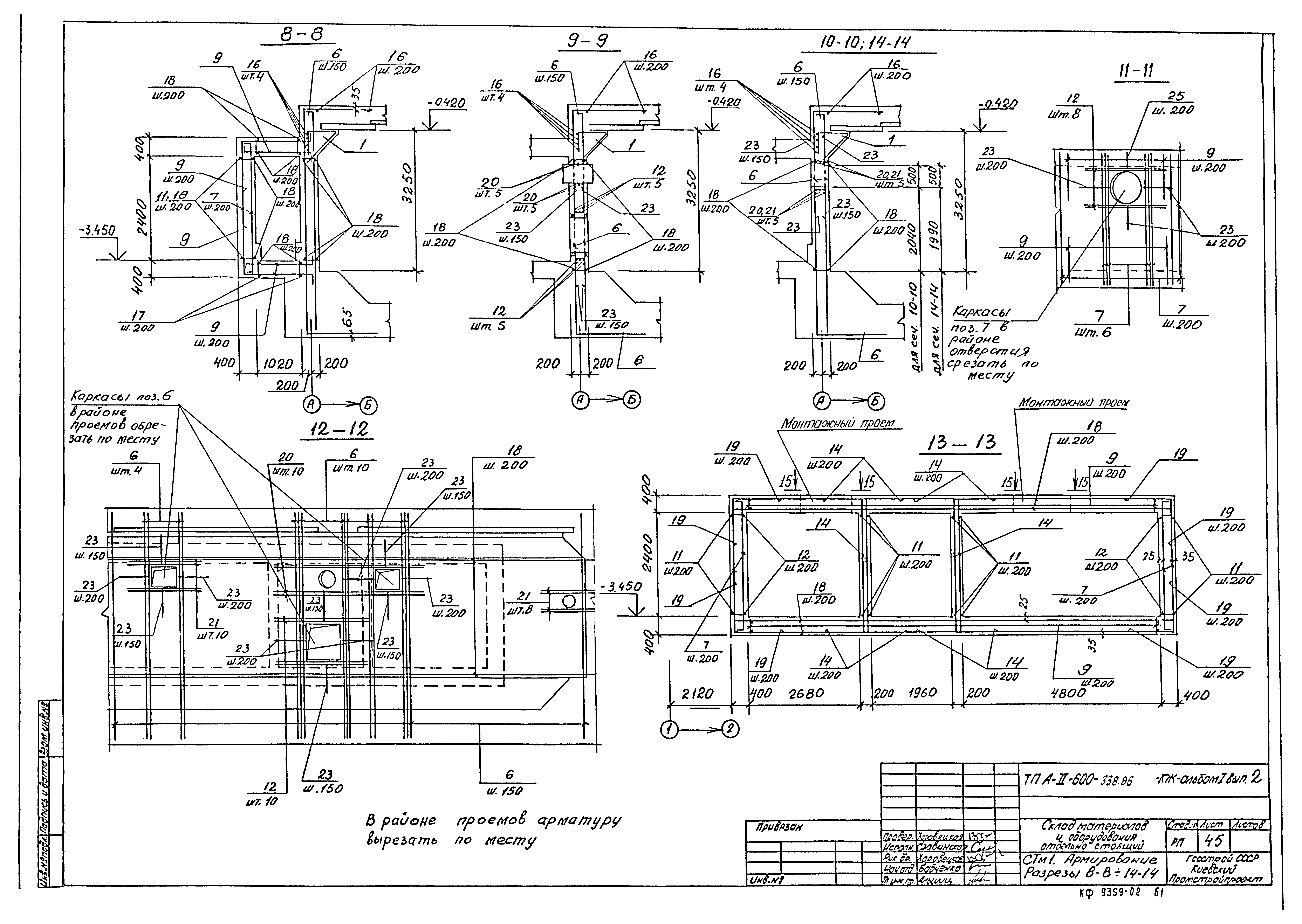 Типовой проект А-II-600-338.86