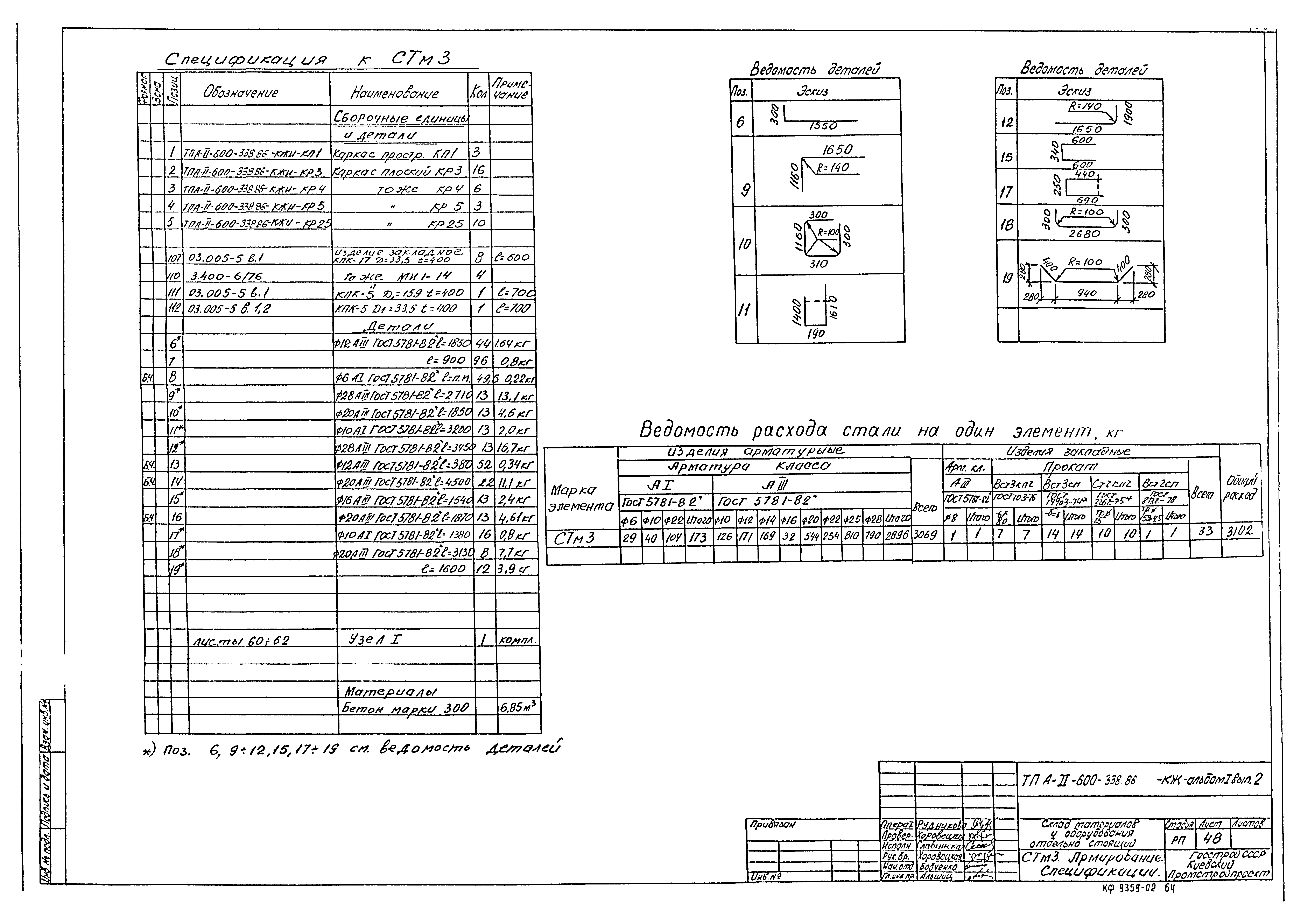 Типовой проект А-II-600-338.86