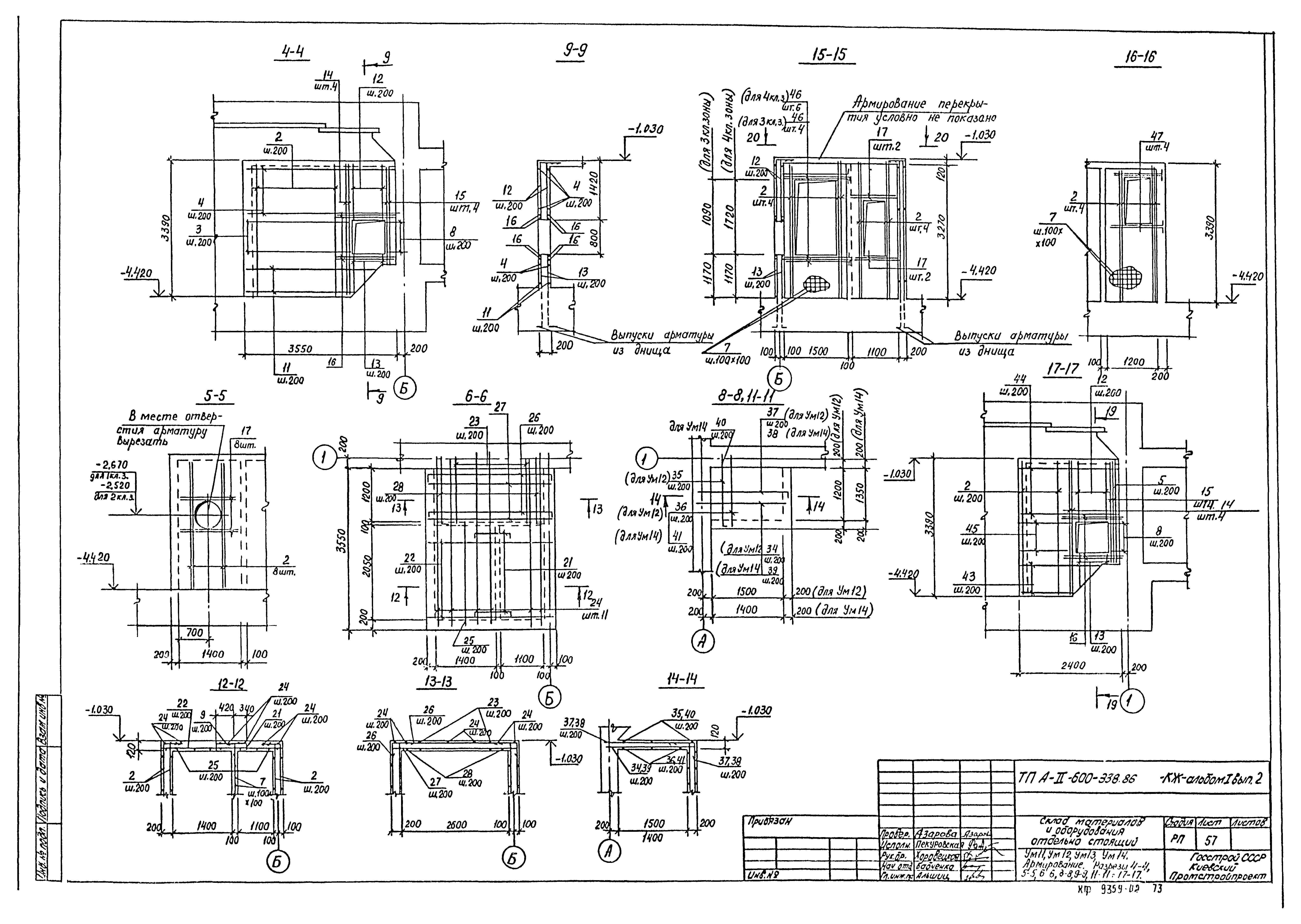 Типовой проект А-II-600-338.86