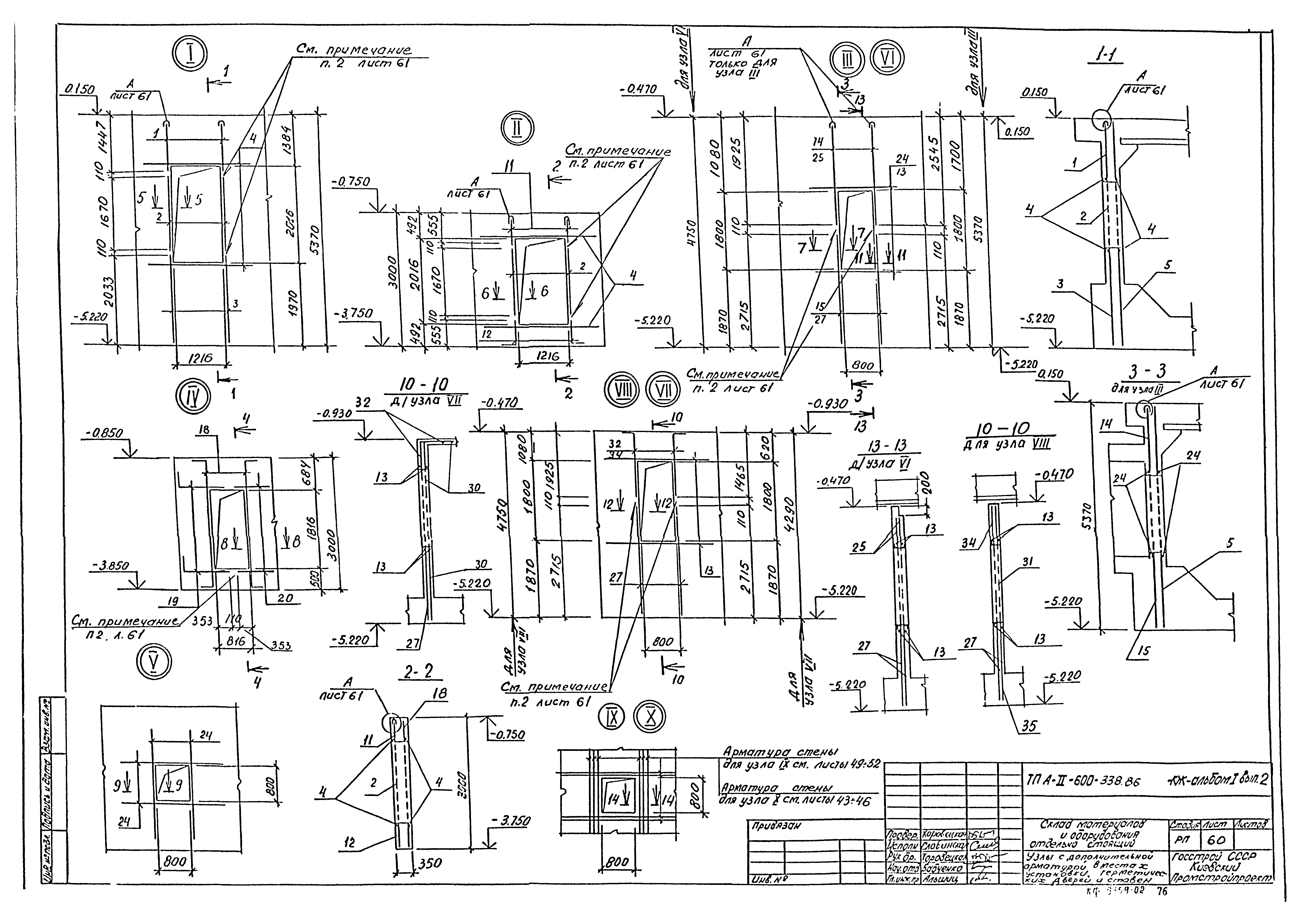 Типовой проект А-II-600-338.86