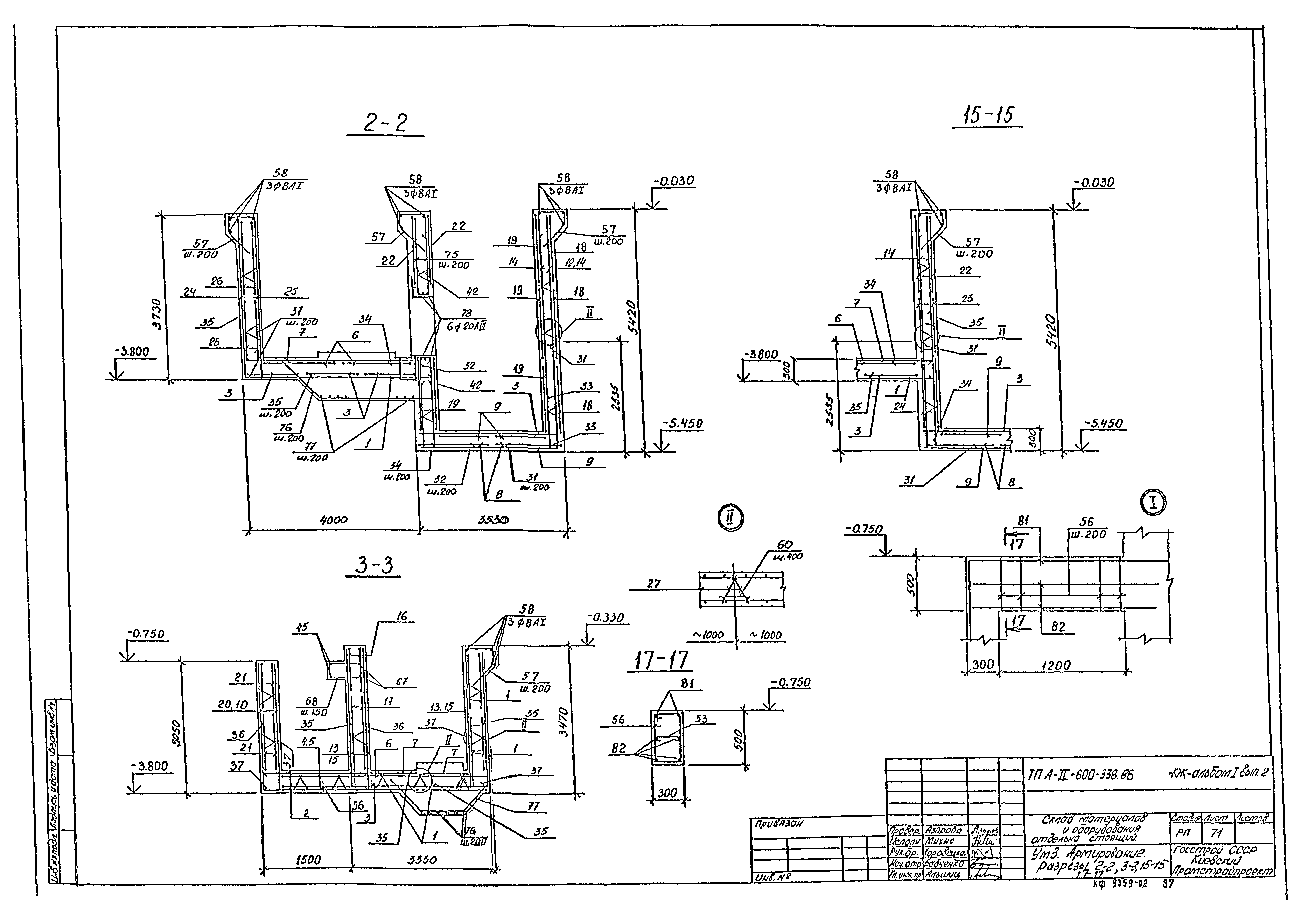 Типовой проект А-II-600-338.86