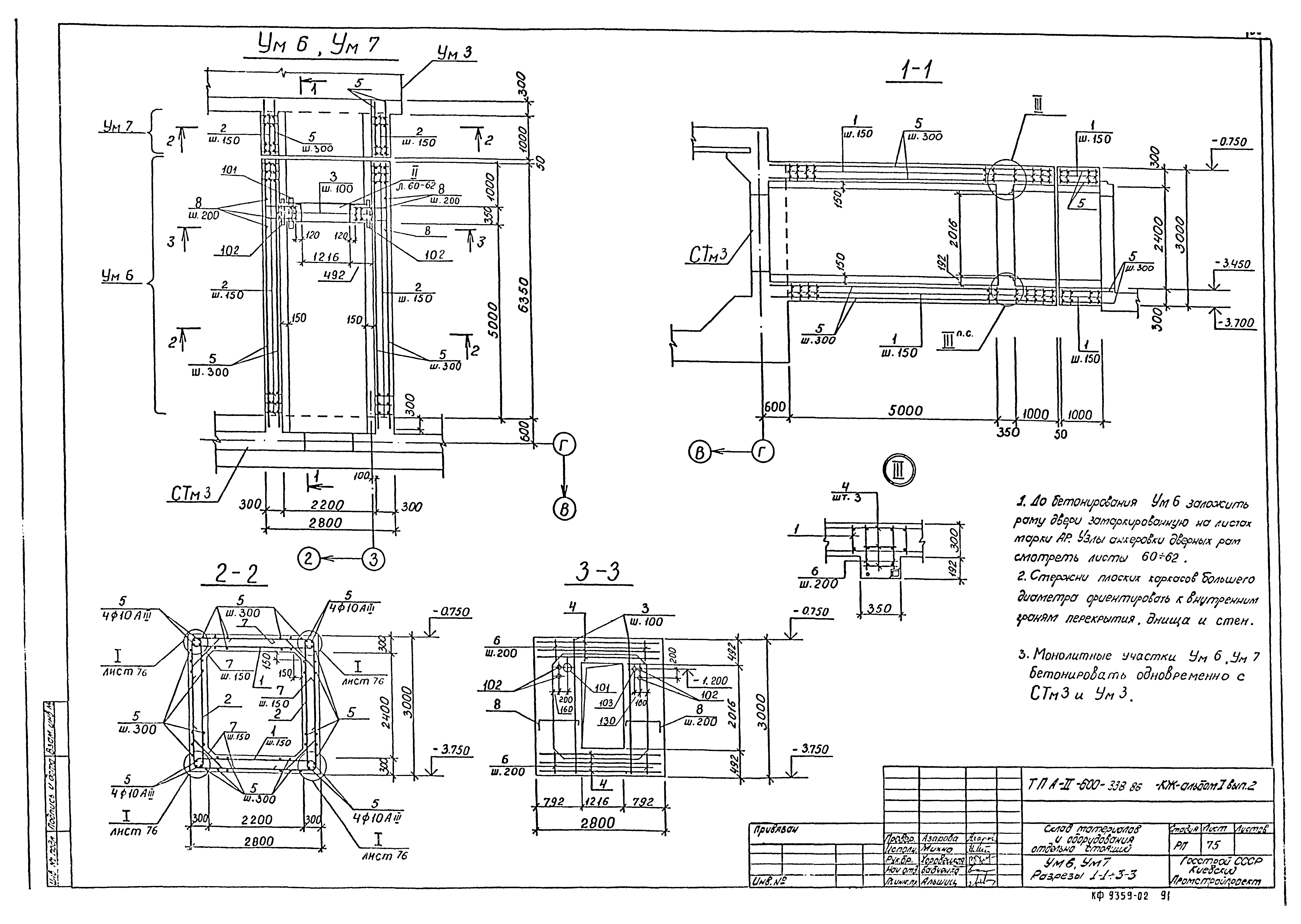 Типовой проект А-II-600-338.86