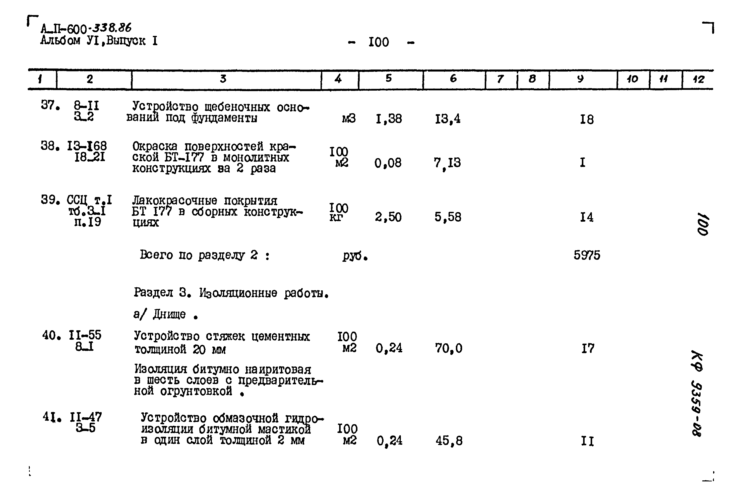Типовой проект А-II-600-338.86