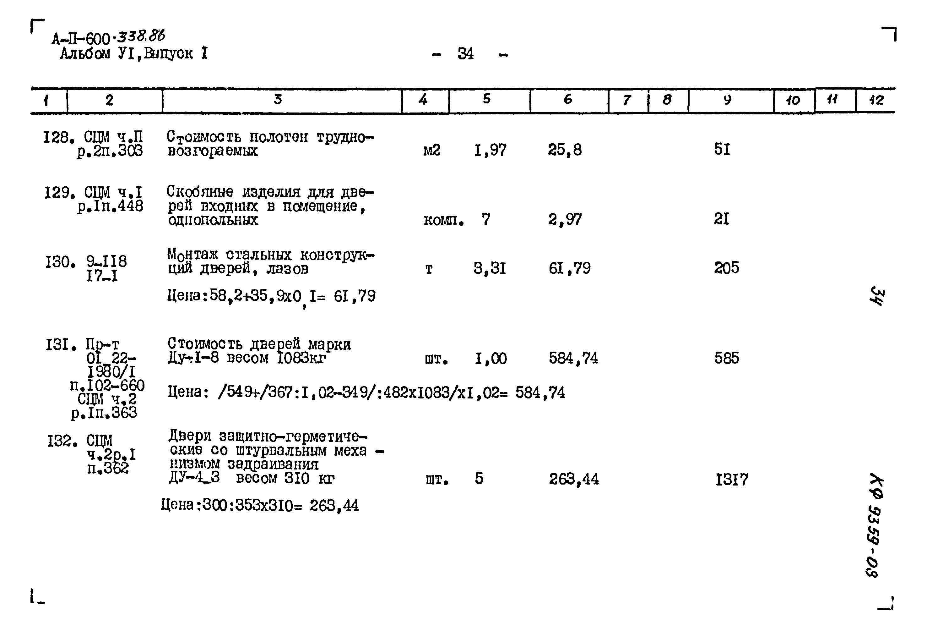 Типовой проект А-II-600-338.86