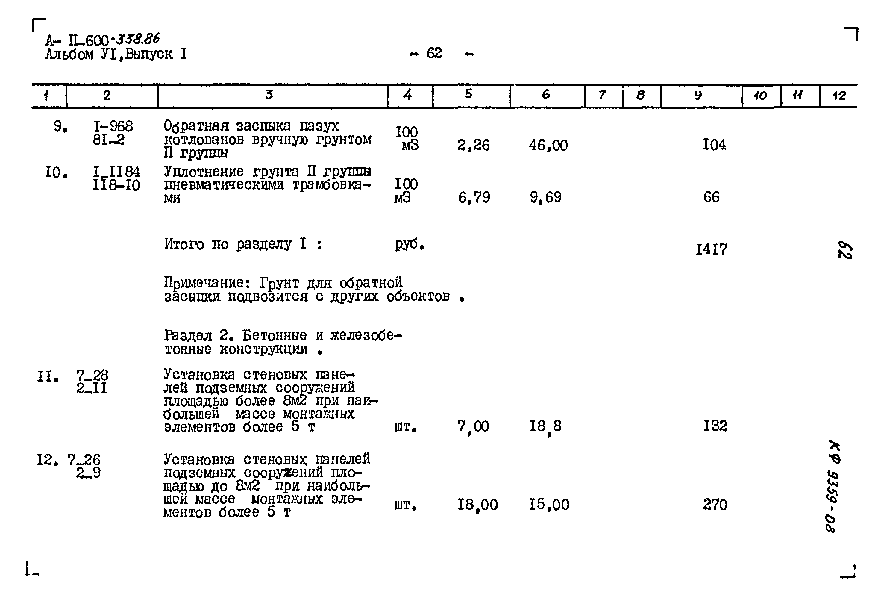 Типовой проект А-II-600-338.86