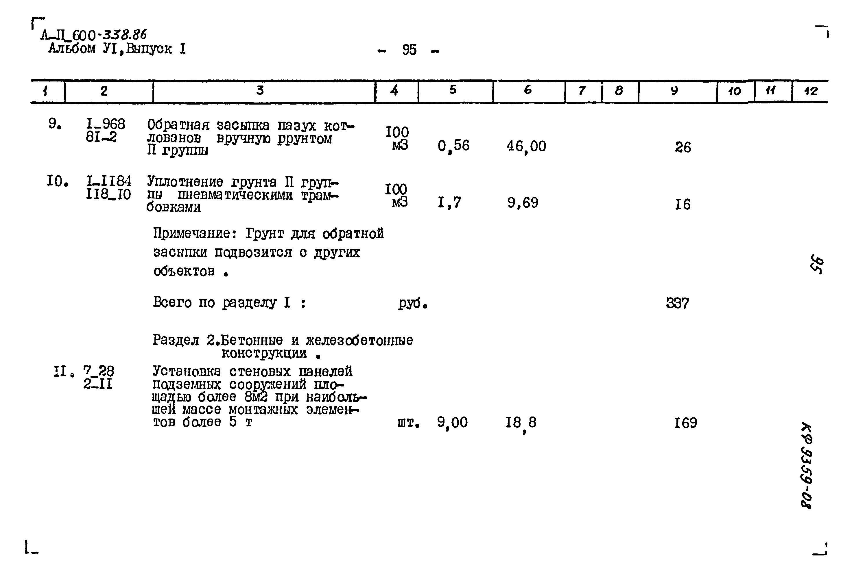 Типовой проект А-II-600-338.86