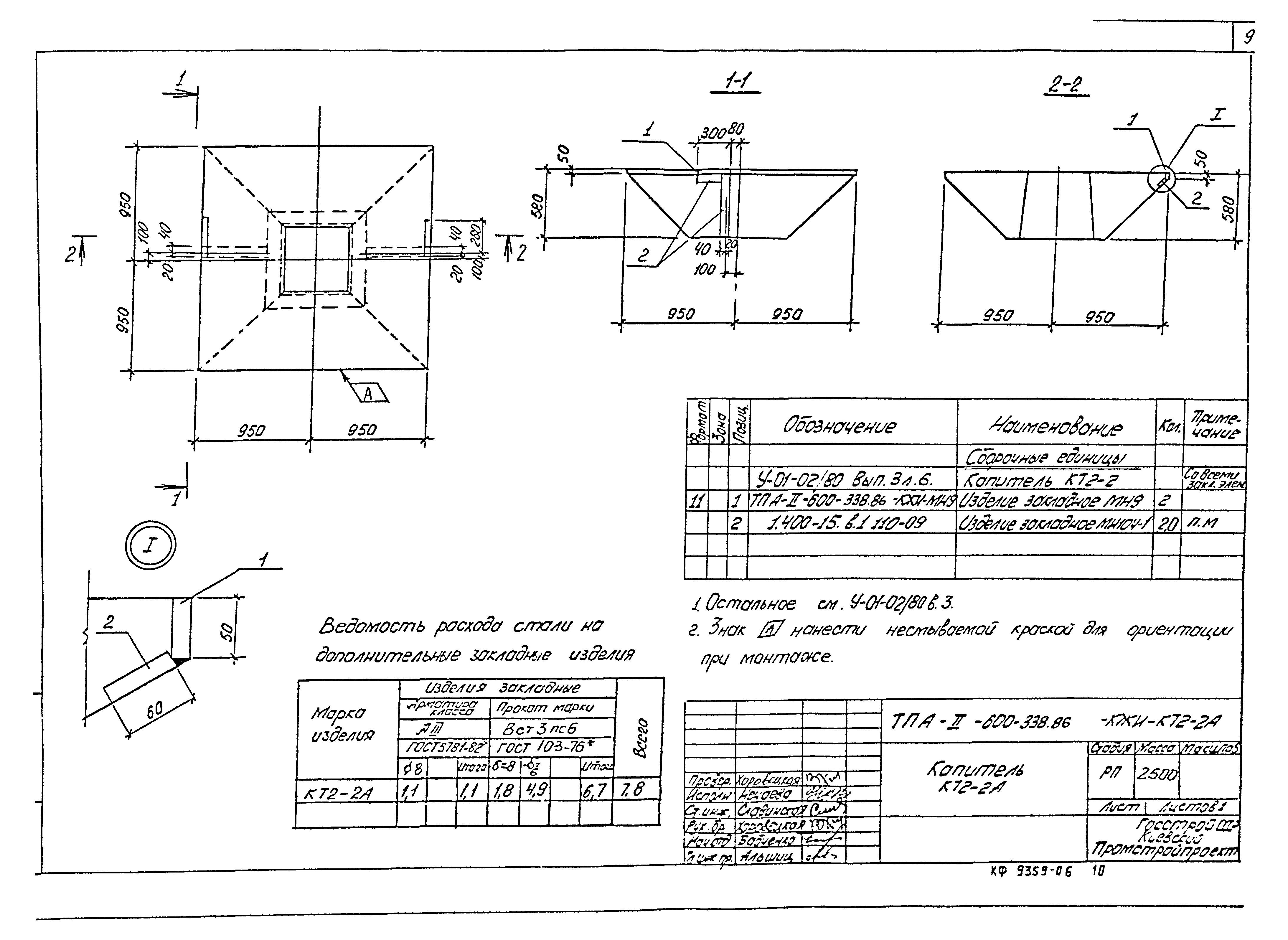 Типовой проект А-II-600-338.86