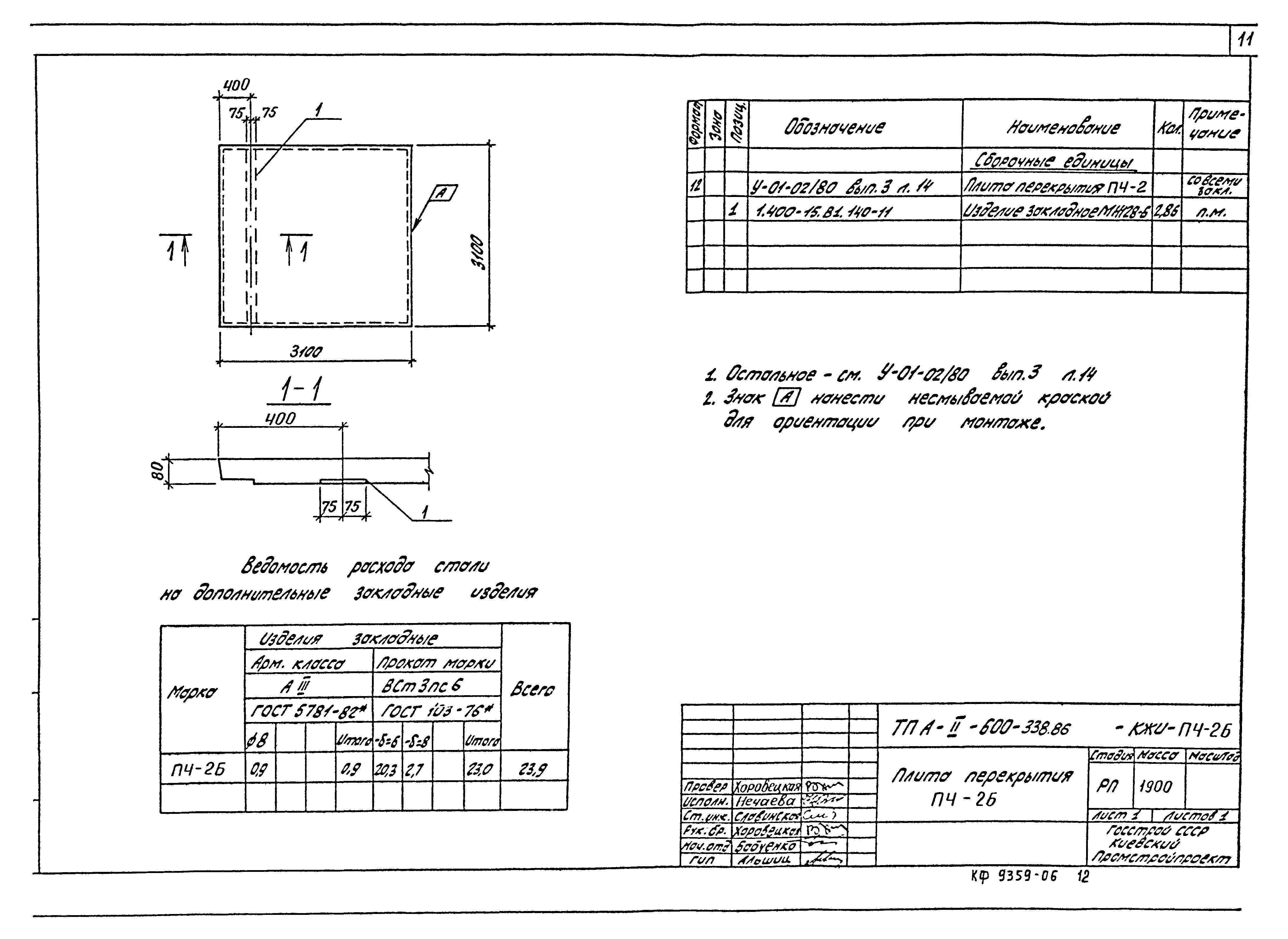 Типовой проект А-II-600-338.86