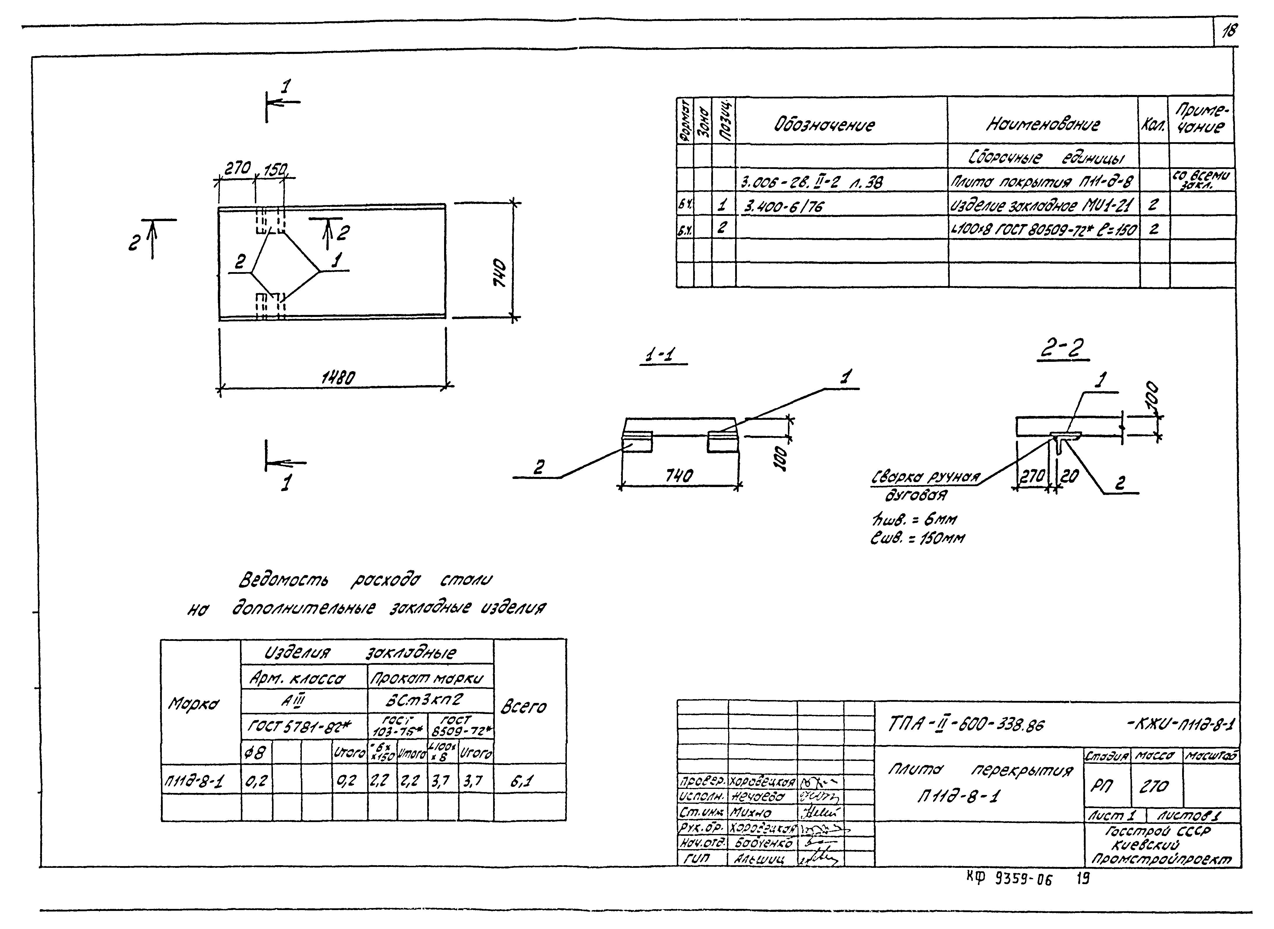 Типовой проект А-II-600-338.86