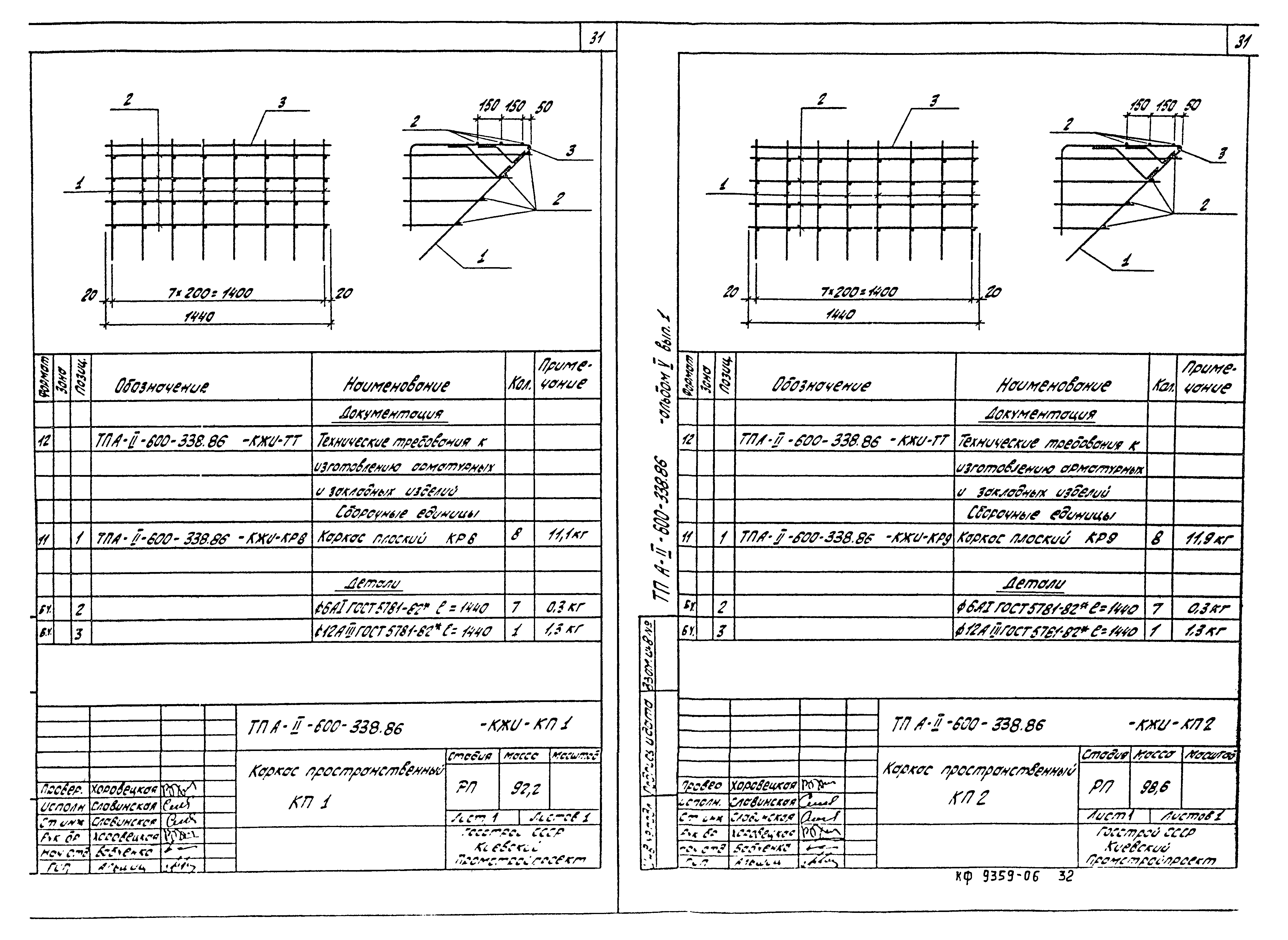 Типовой проект А-II-600-338.86
