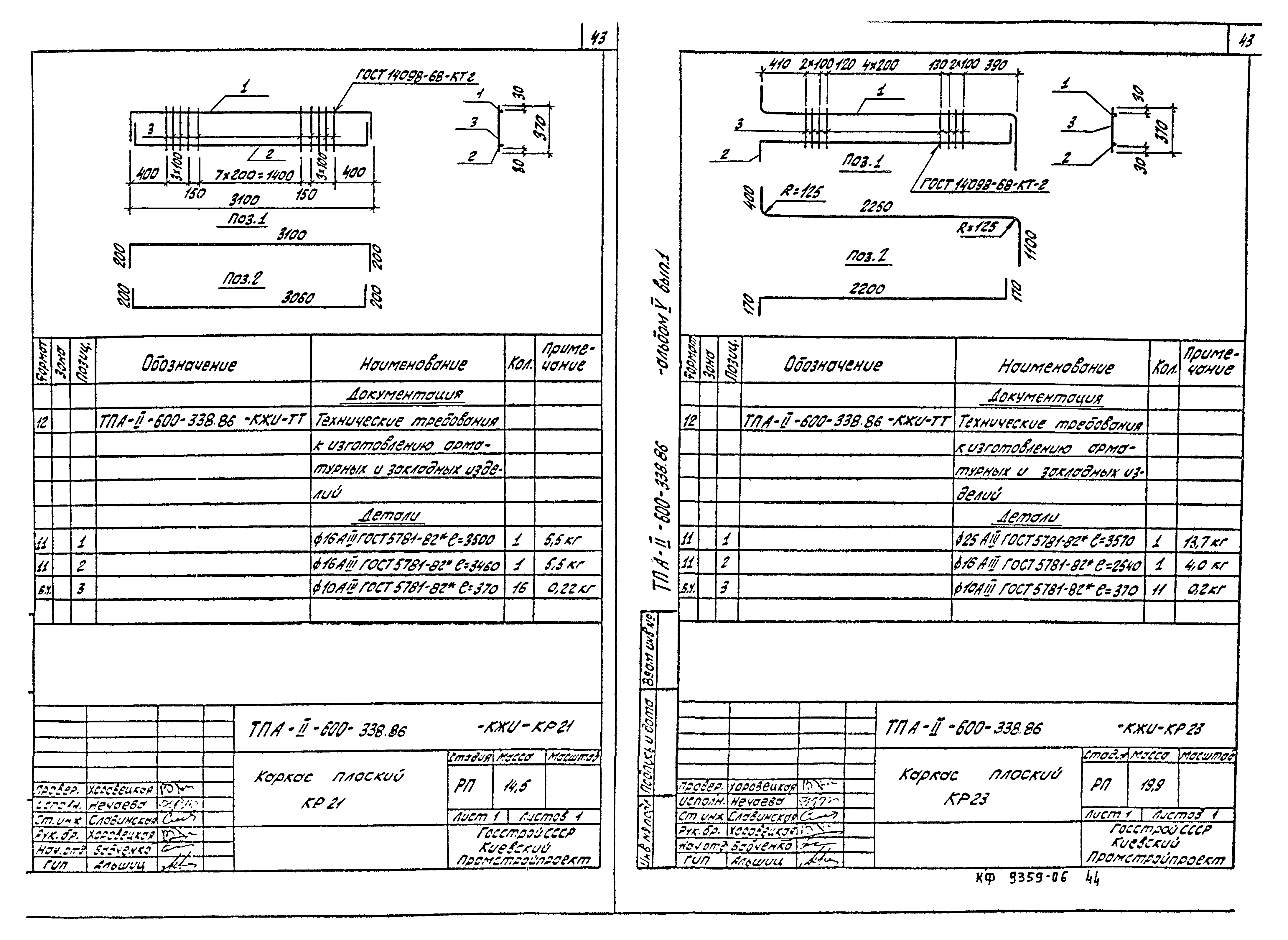 Типовой проект А-II-600-338.86