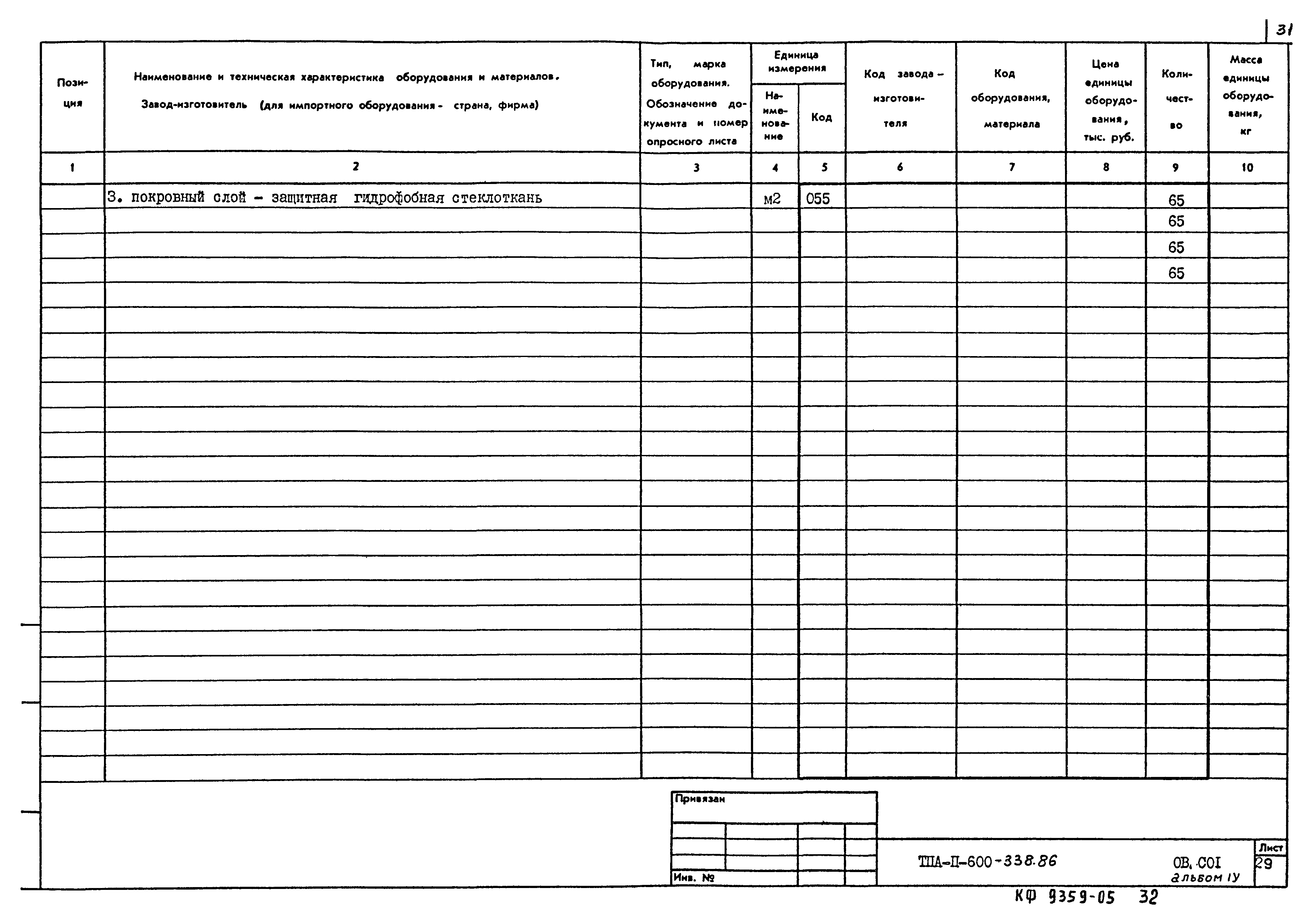 Типовой проект А-II-600-338.86