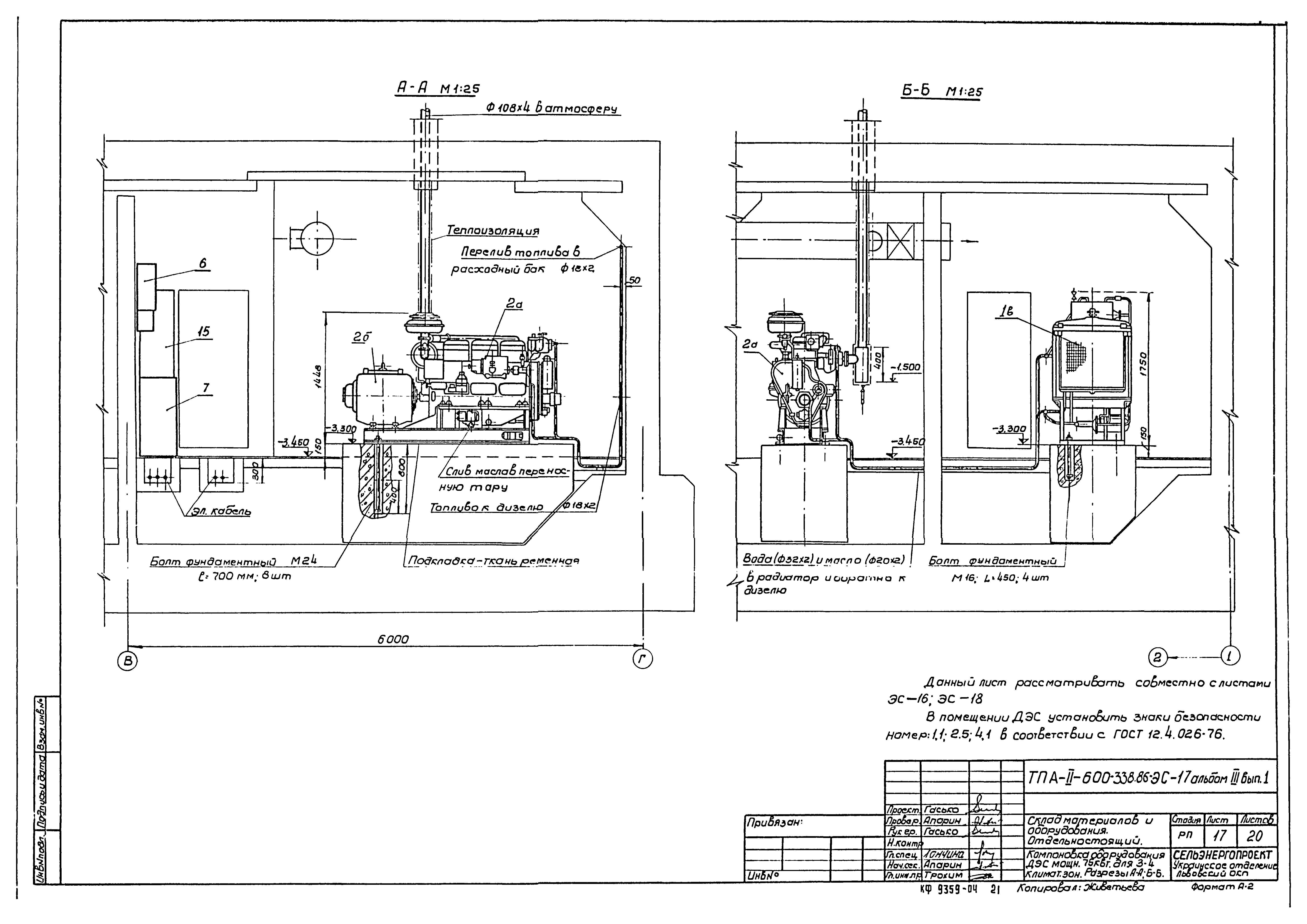 Типовой проект А-II-600-338.86