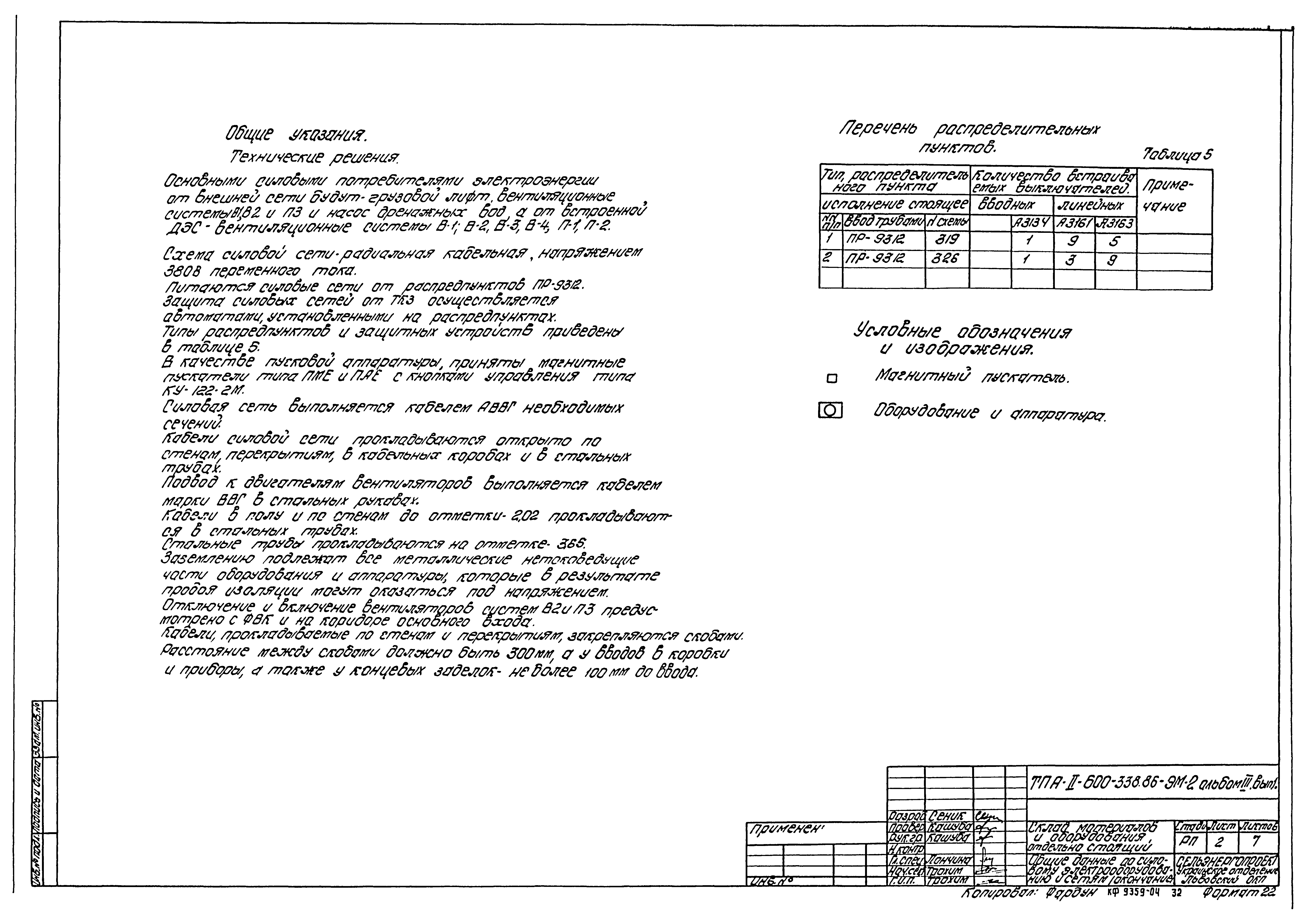 Типовой проект А-II-600-338.86