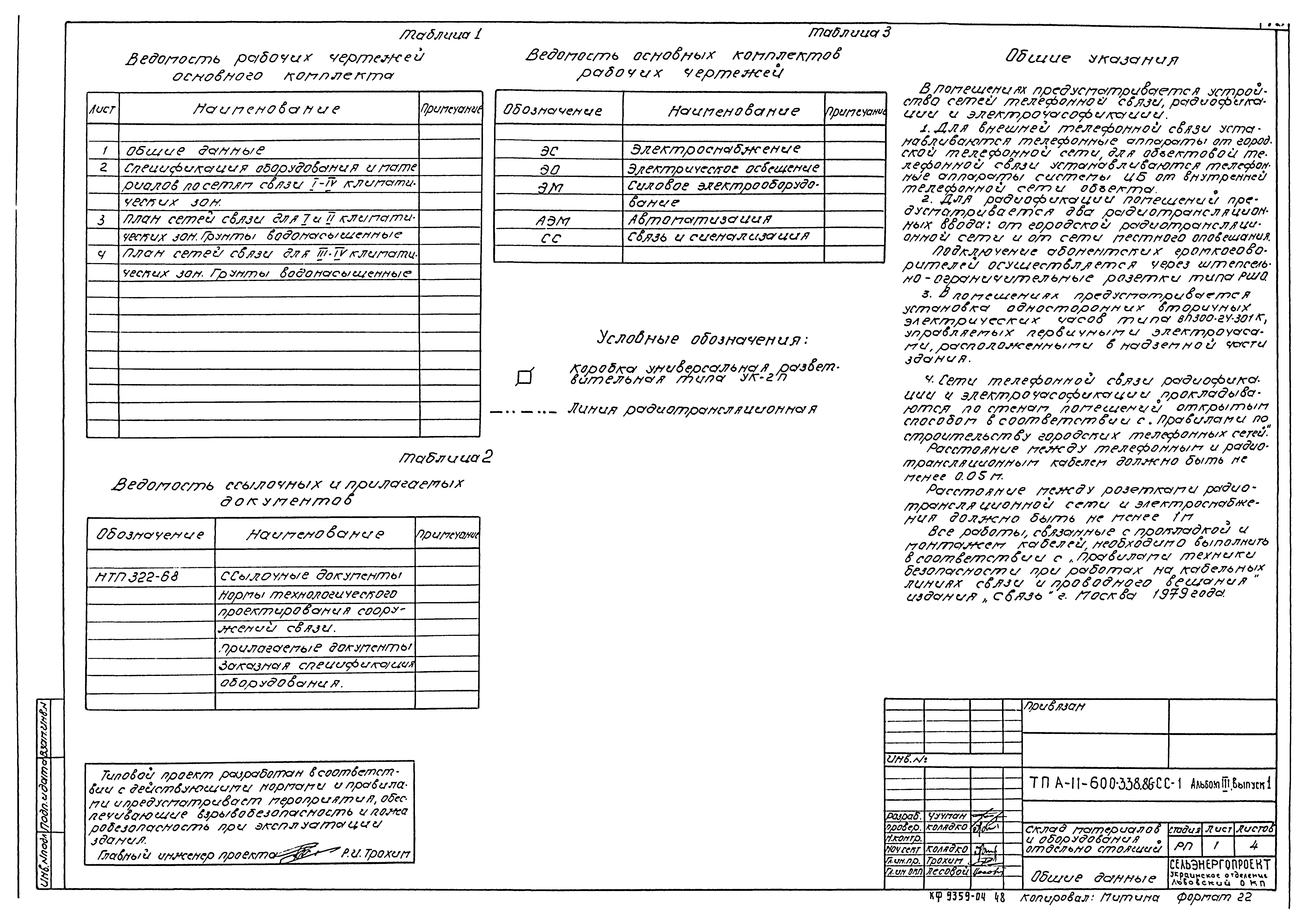 Типовой проект А-II-600-338.86