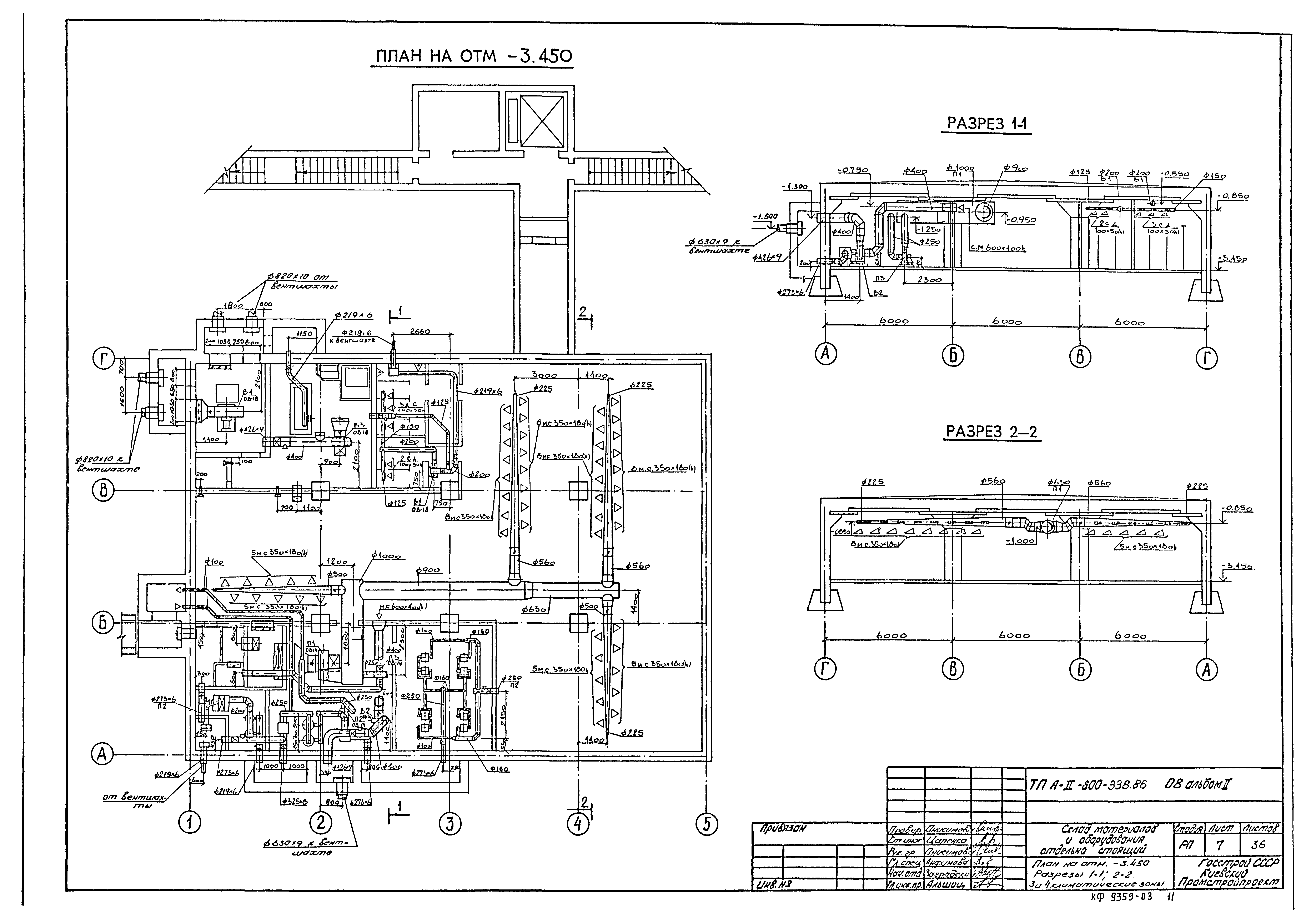 Типовой проект А-II-600-338.86
