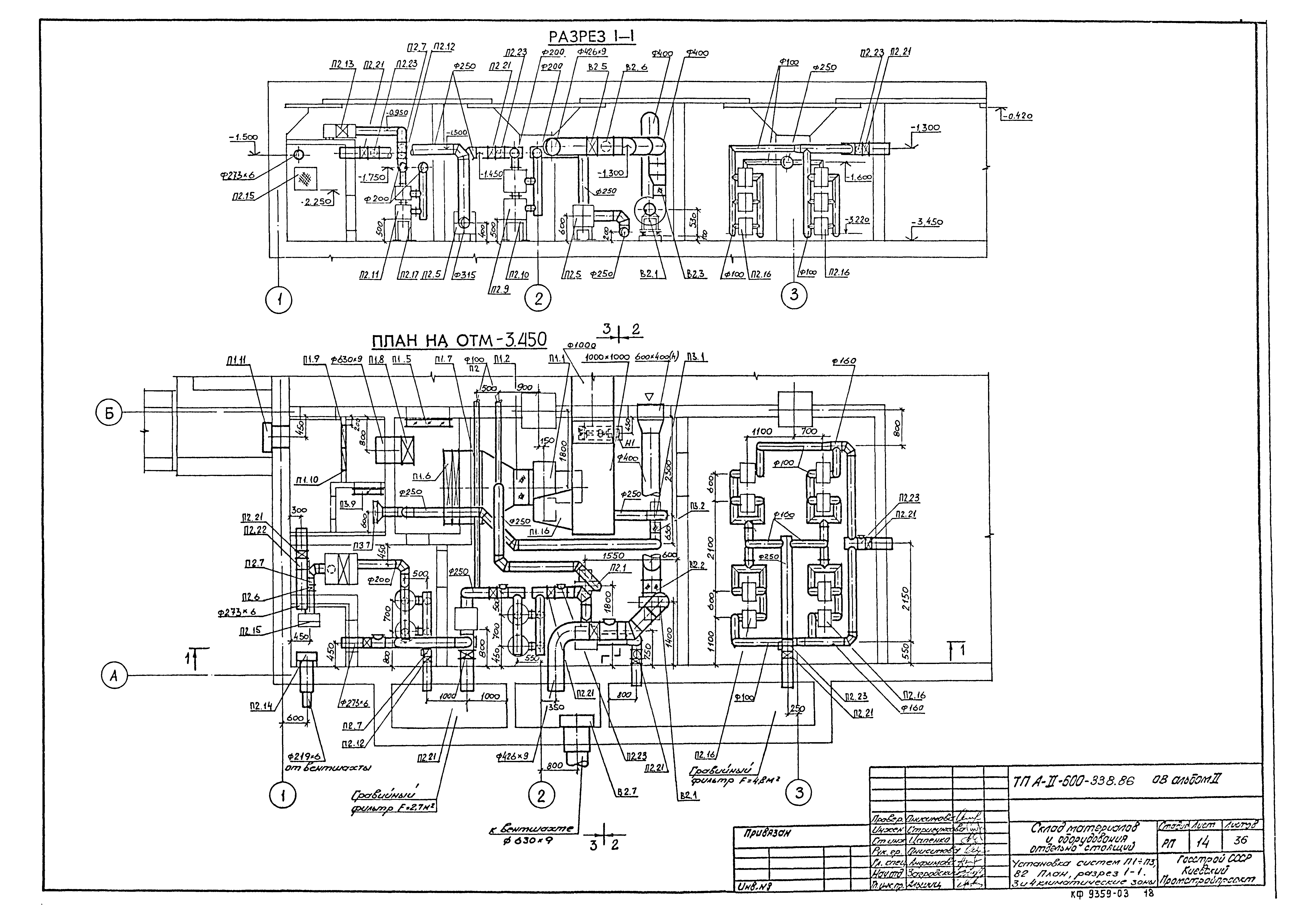 Типовой проект А-II-600-338.86