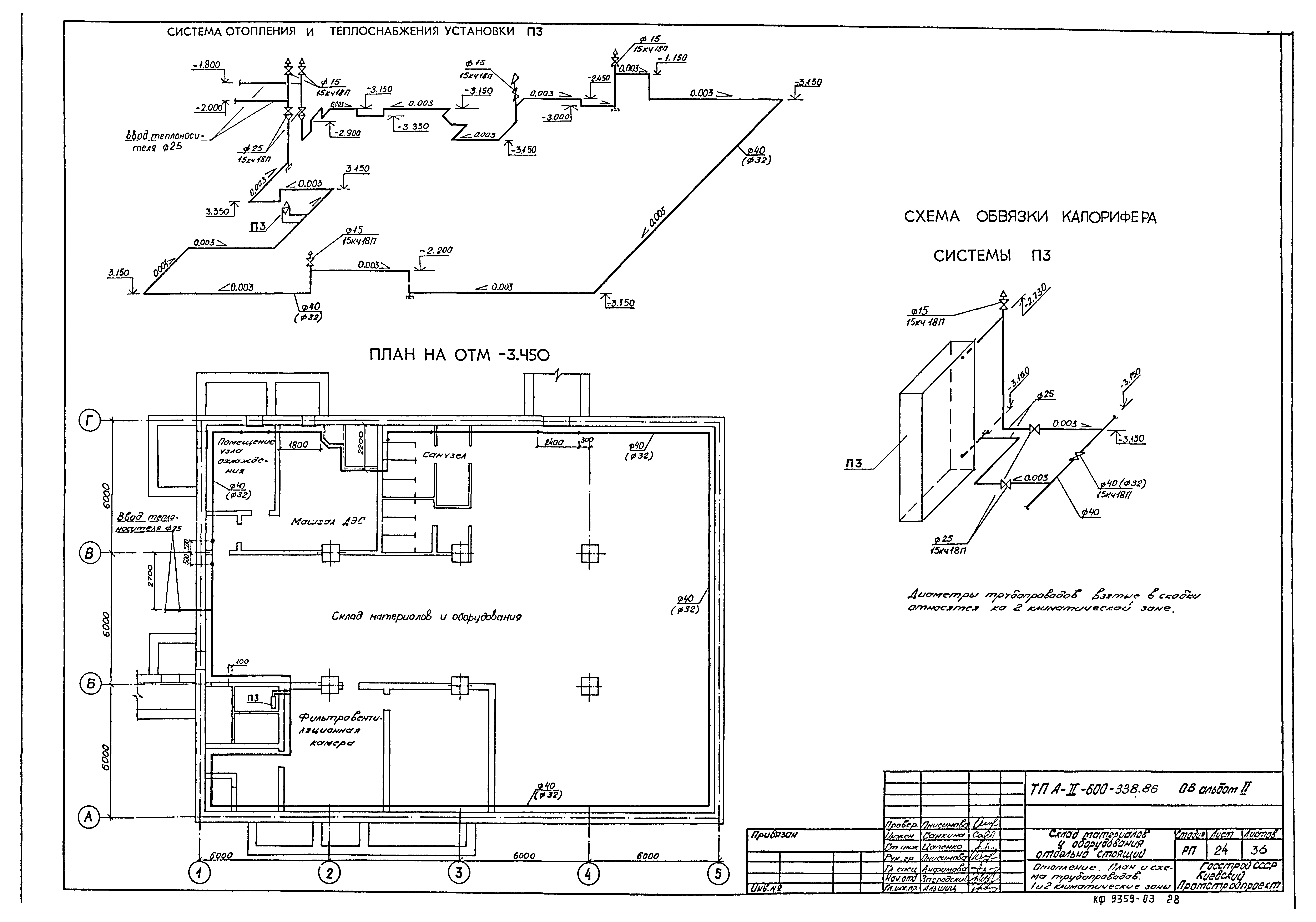 Типовой проект А-II-600-338.86