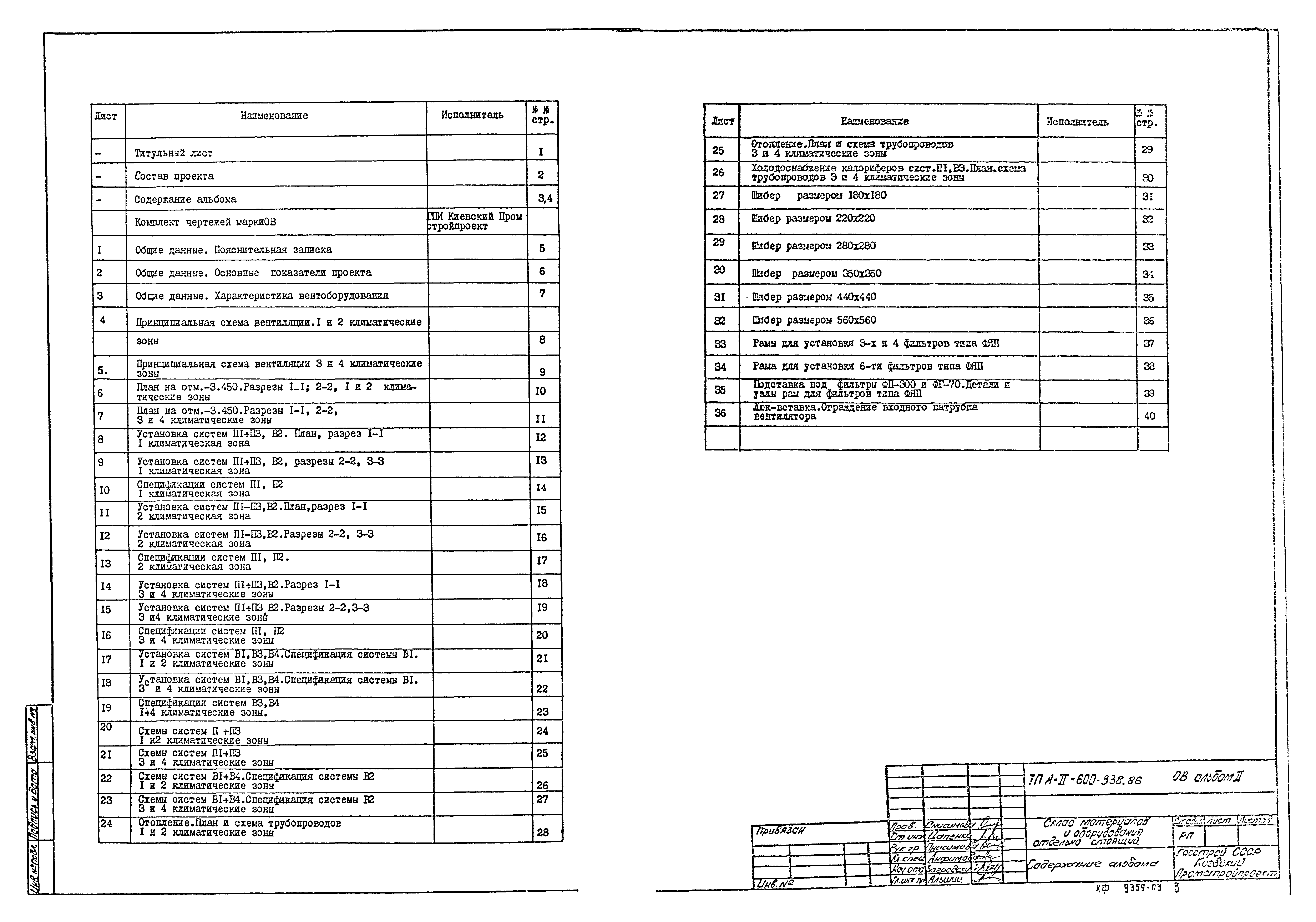 Типовой проект А-II-600-338.86