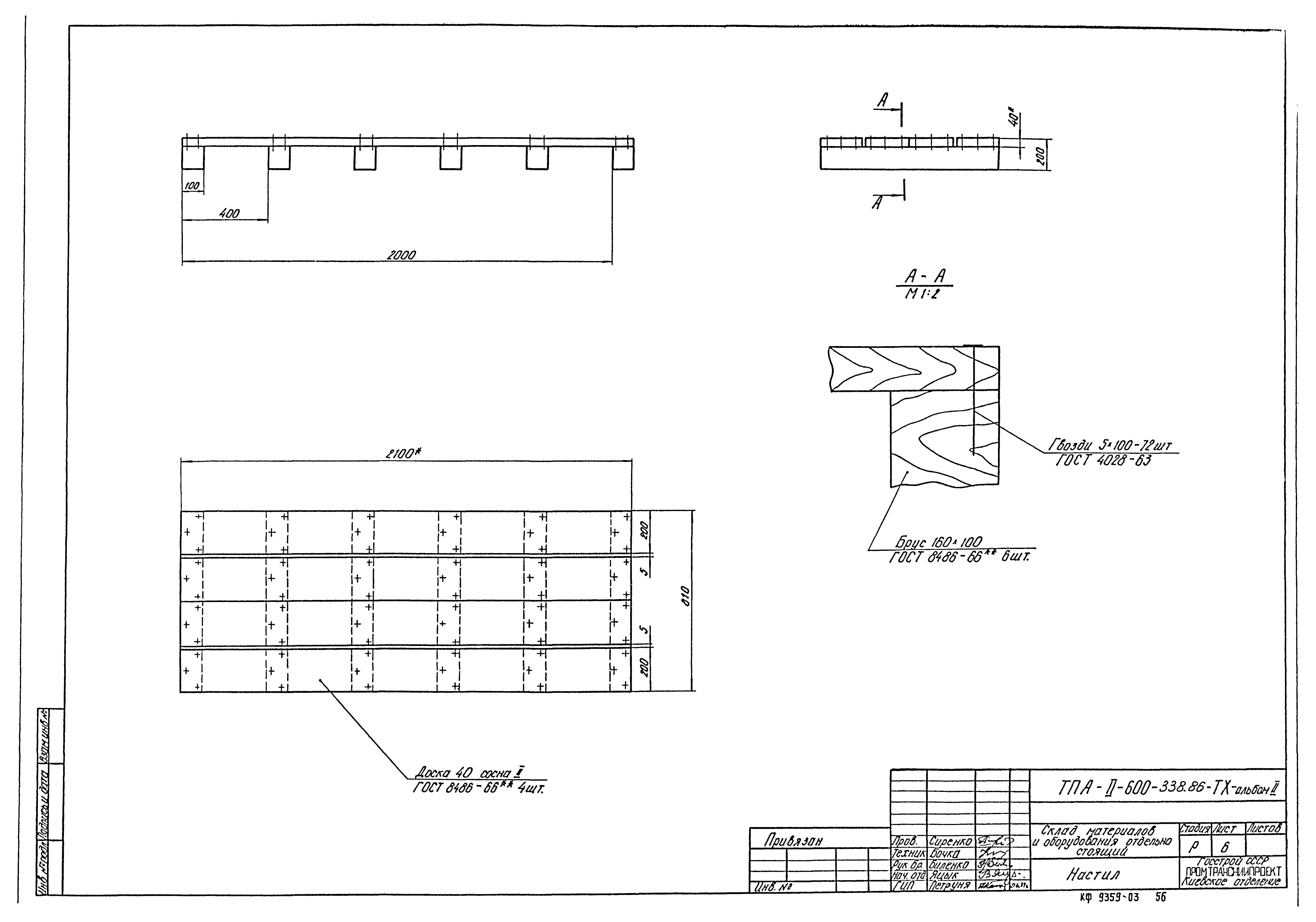 Типовой проект А-II-600-338.86