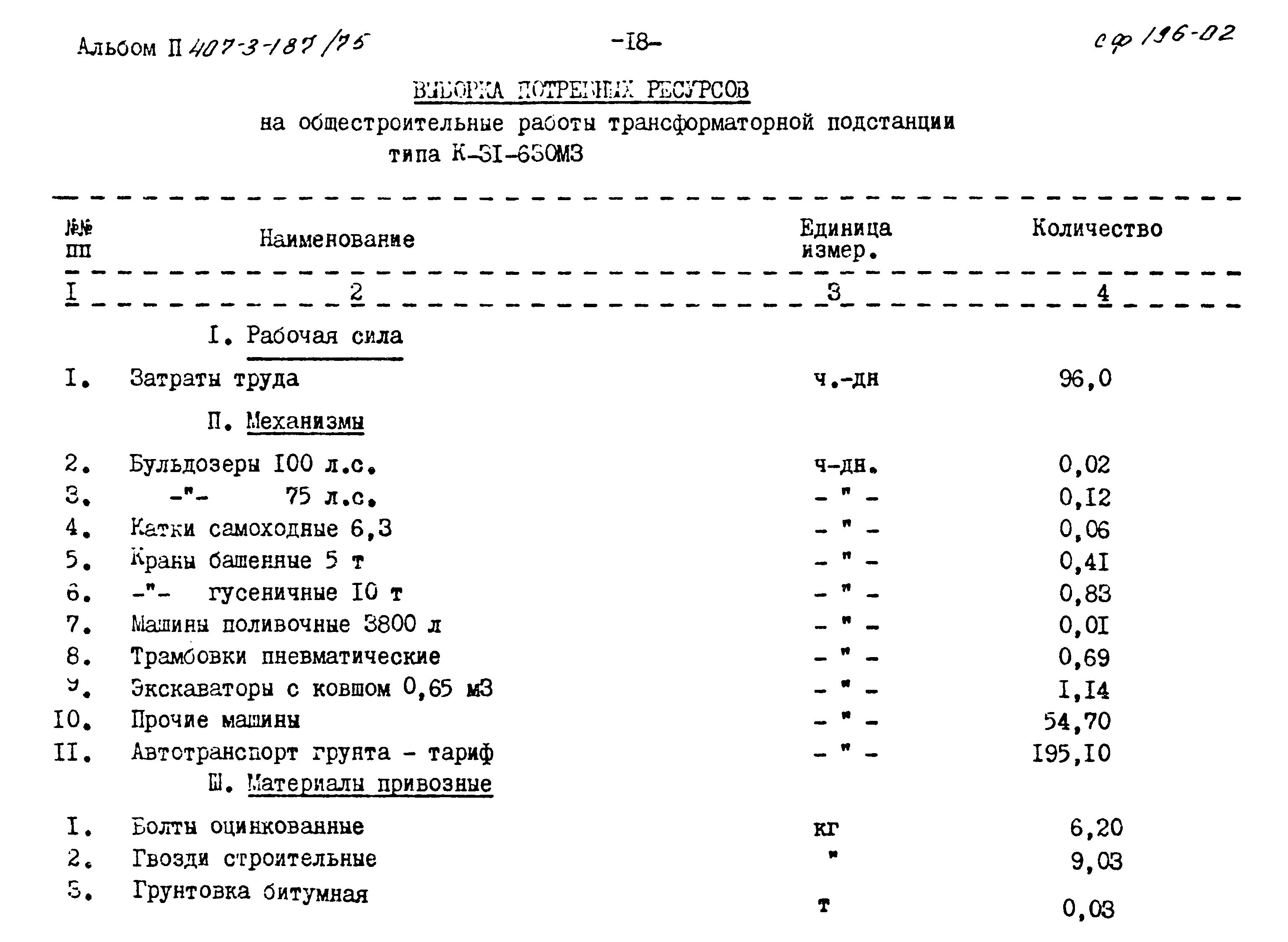 Типовой проект 407-3-187/75