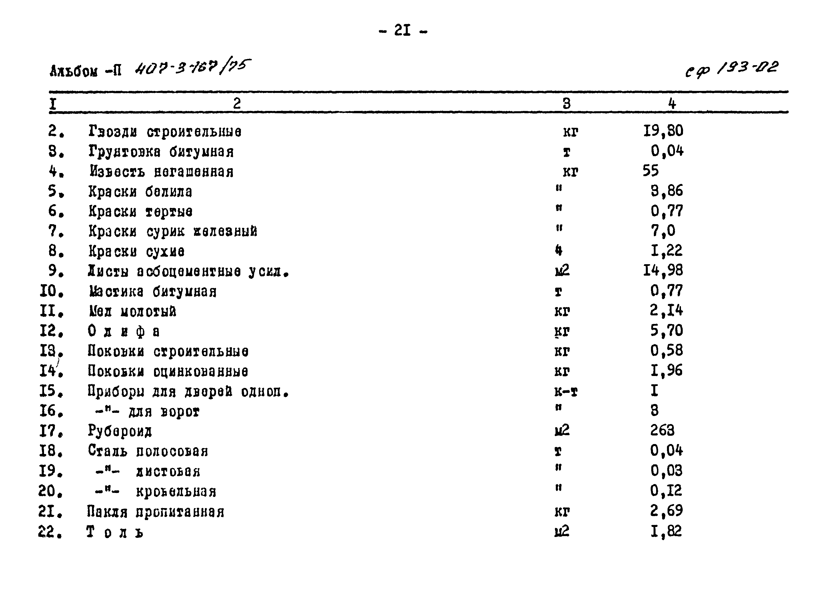 Типовой проект 407-3-167/75