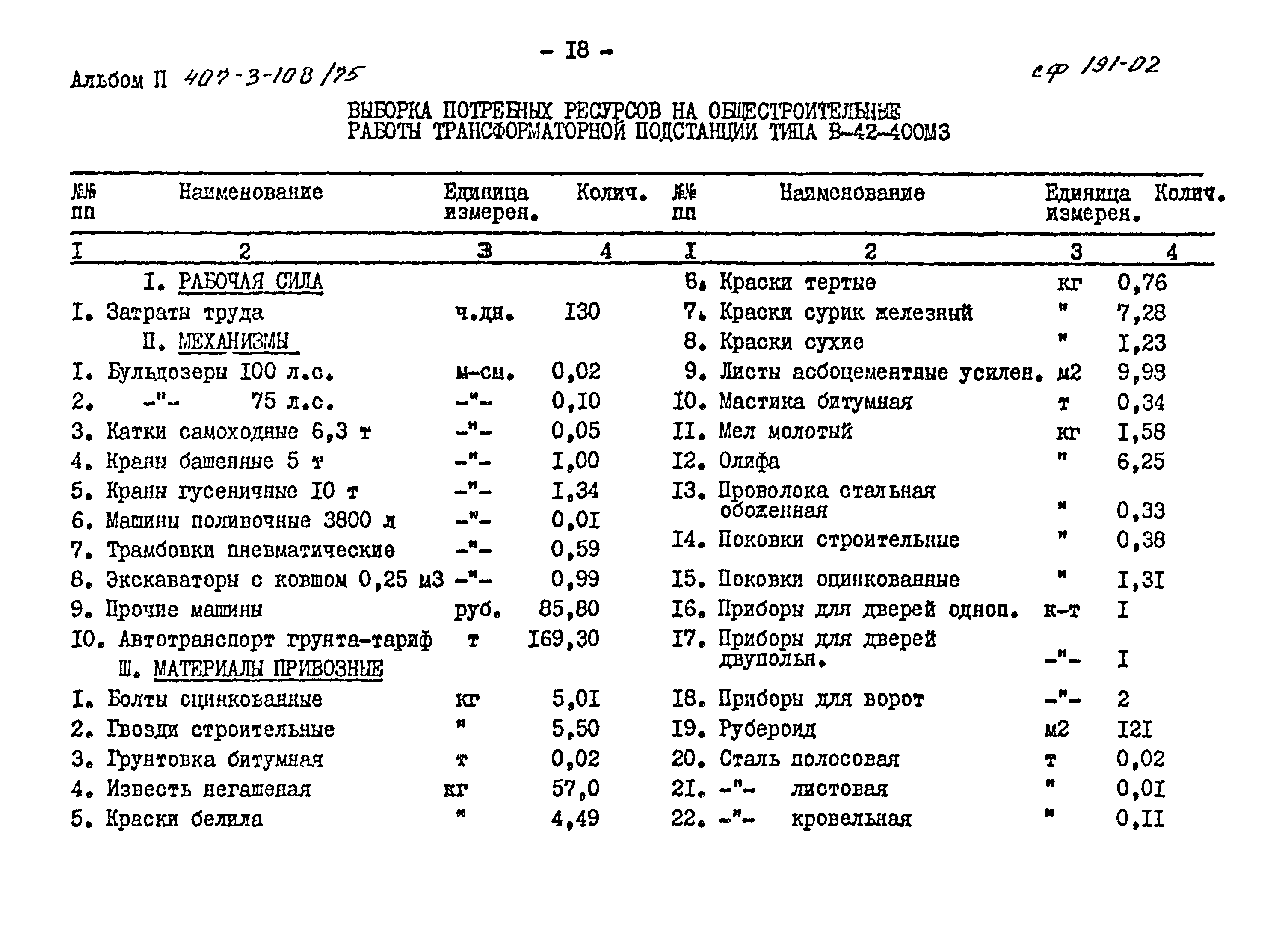 Типовой проект 407-3-108/75