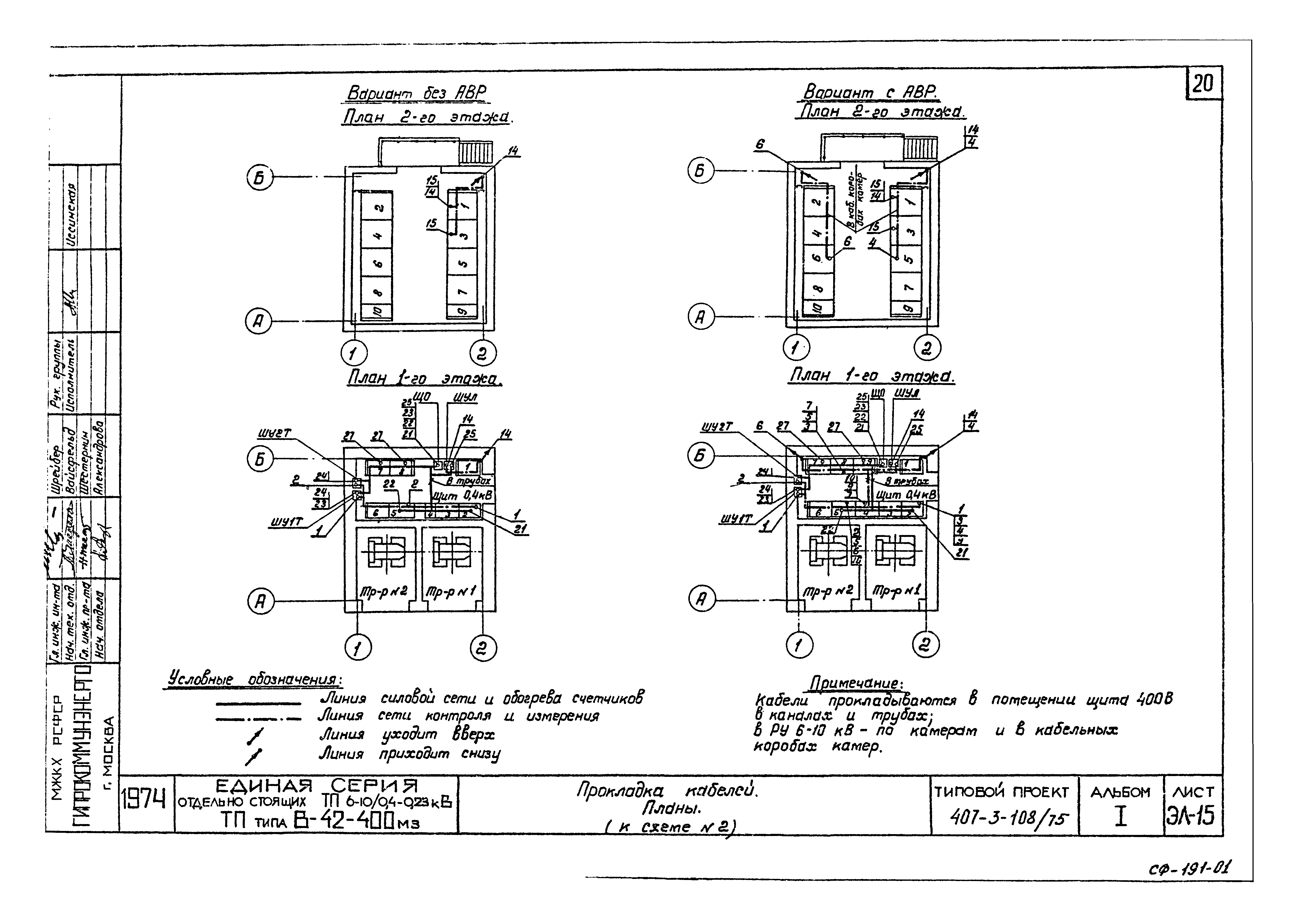 Типовой проект 407-3-108/75