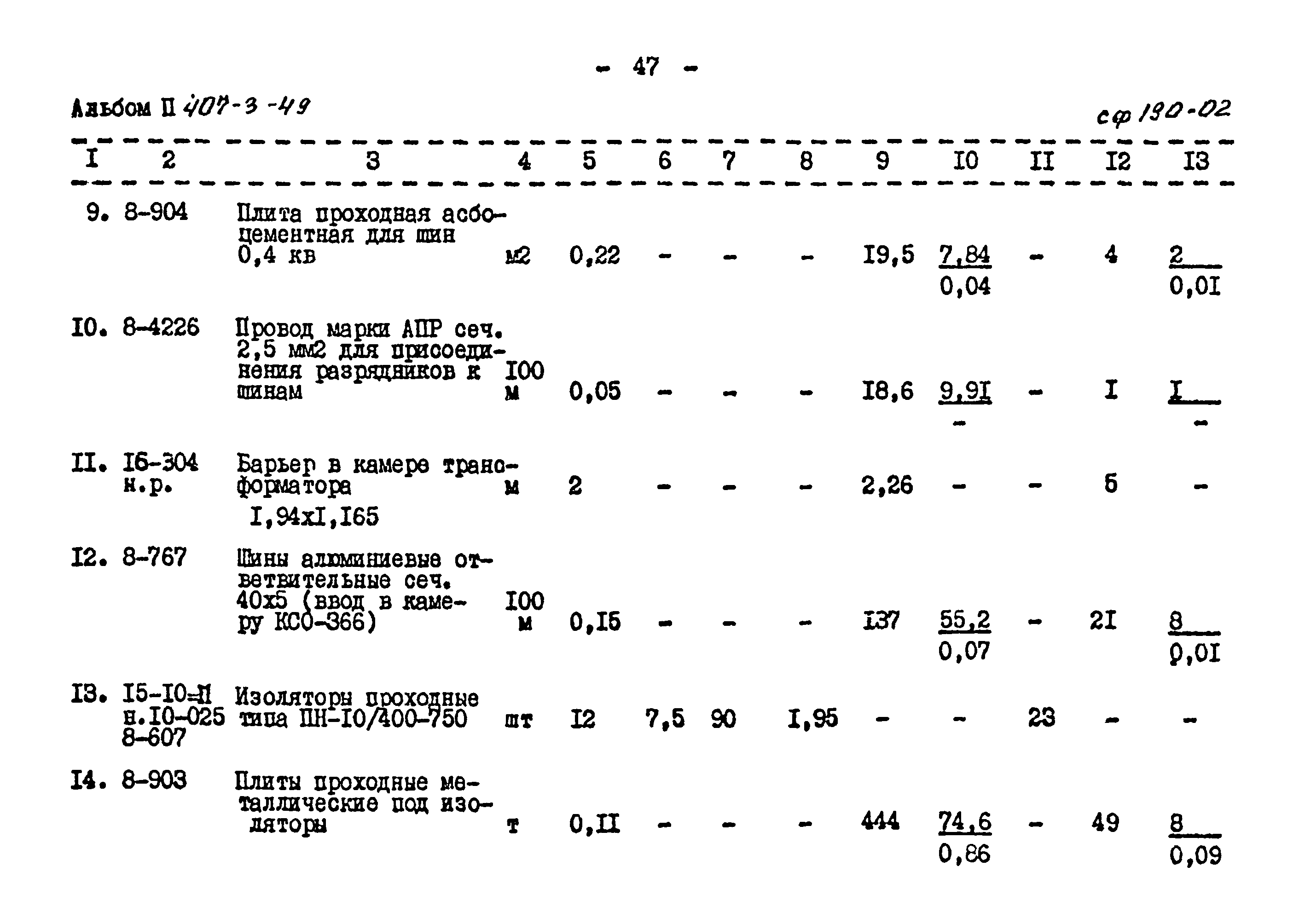 Типовой проект 407-3-49/75