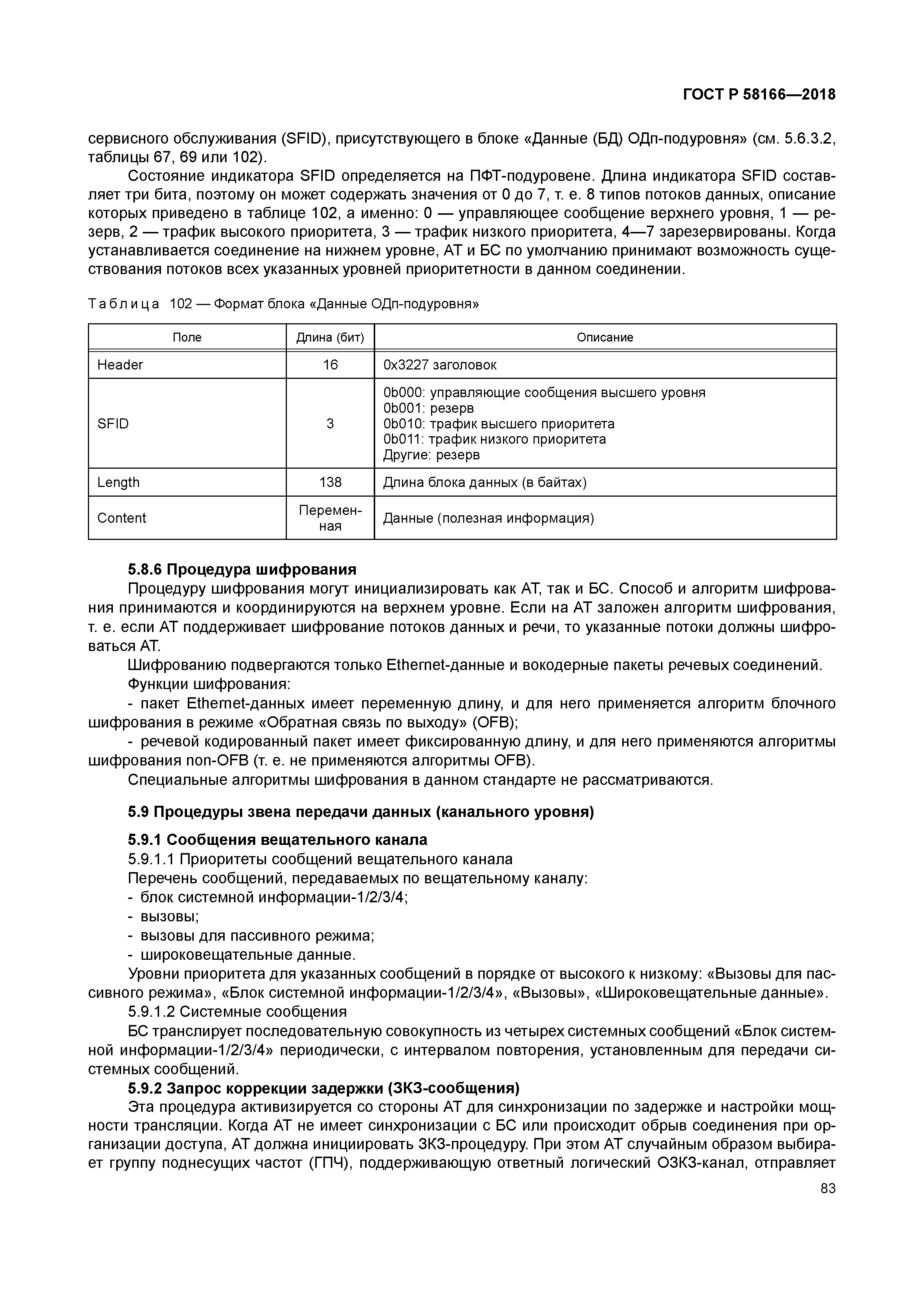 ГОСТ Р 58166-2018