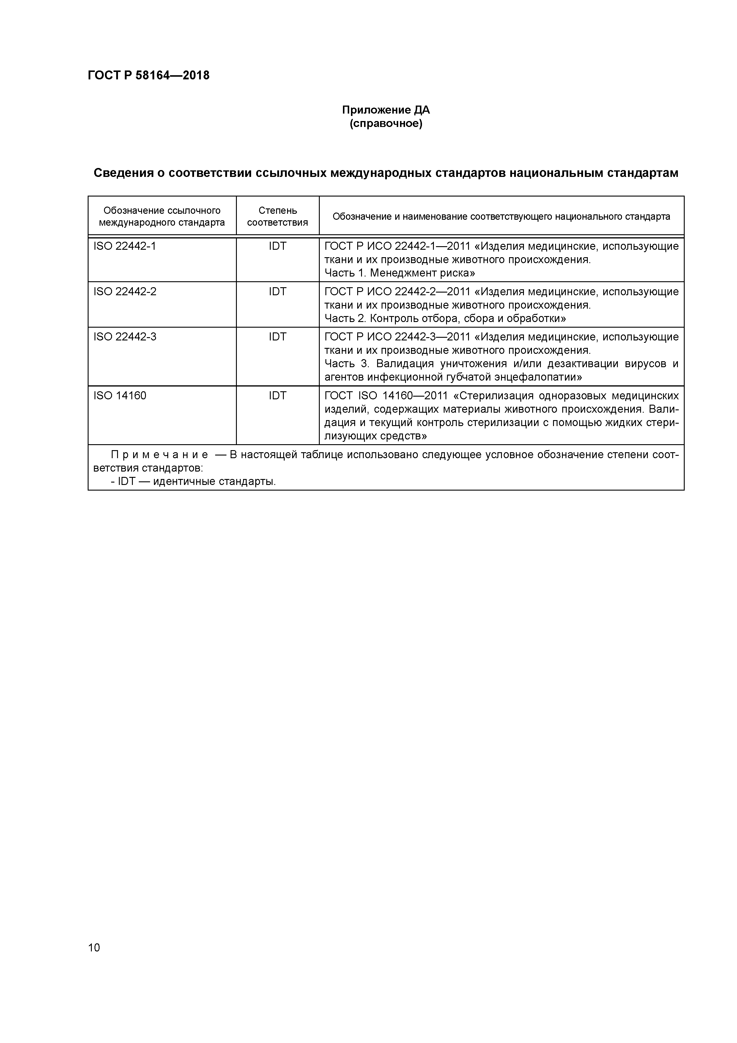 ГОСТ Р 58164-2018
