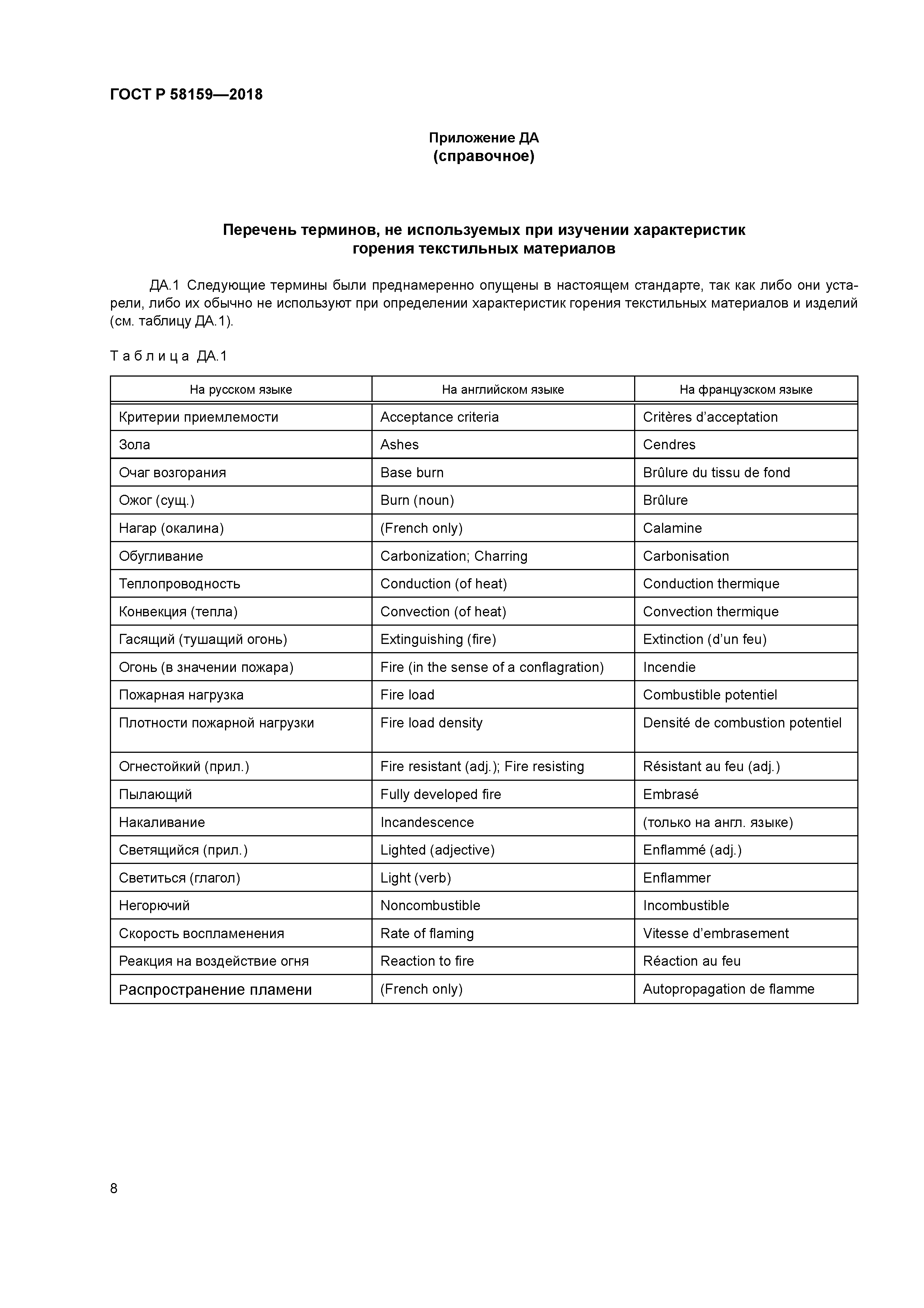 ГОСТ Р 58159-2018