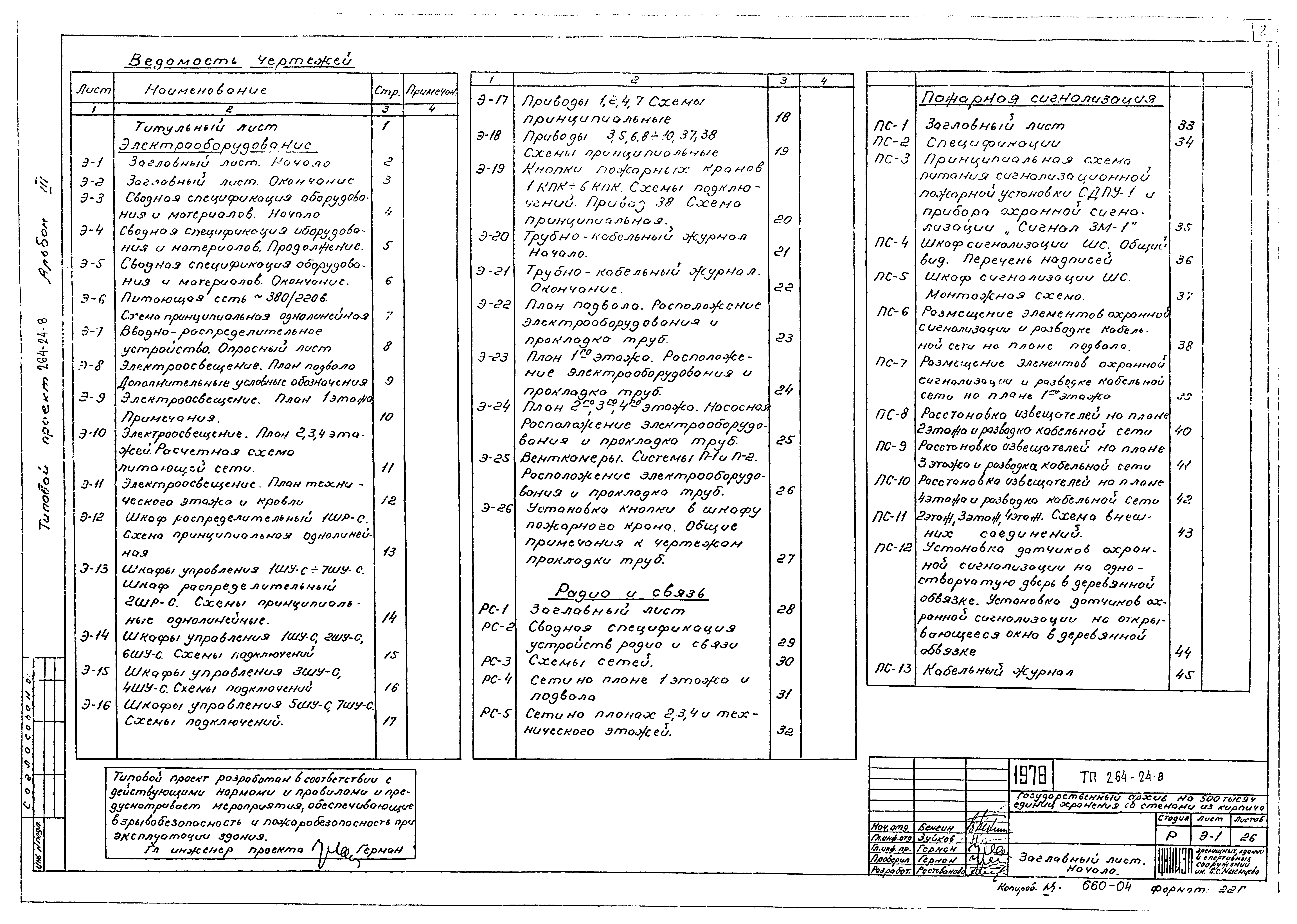 Типовой проект 264-24-8