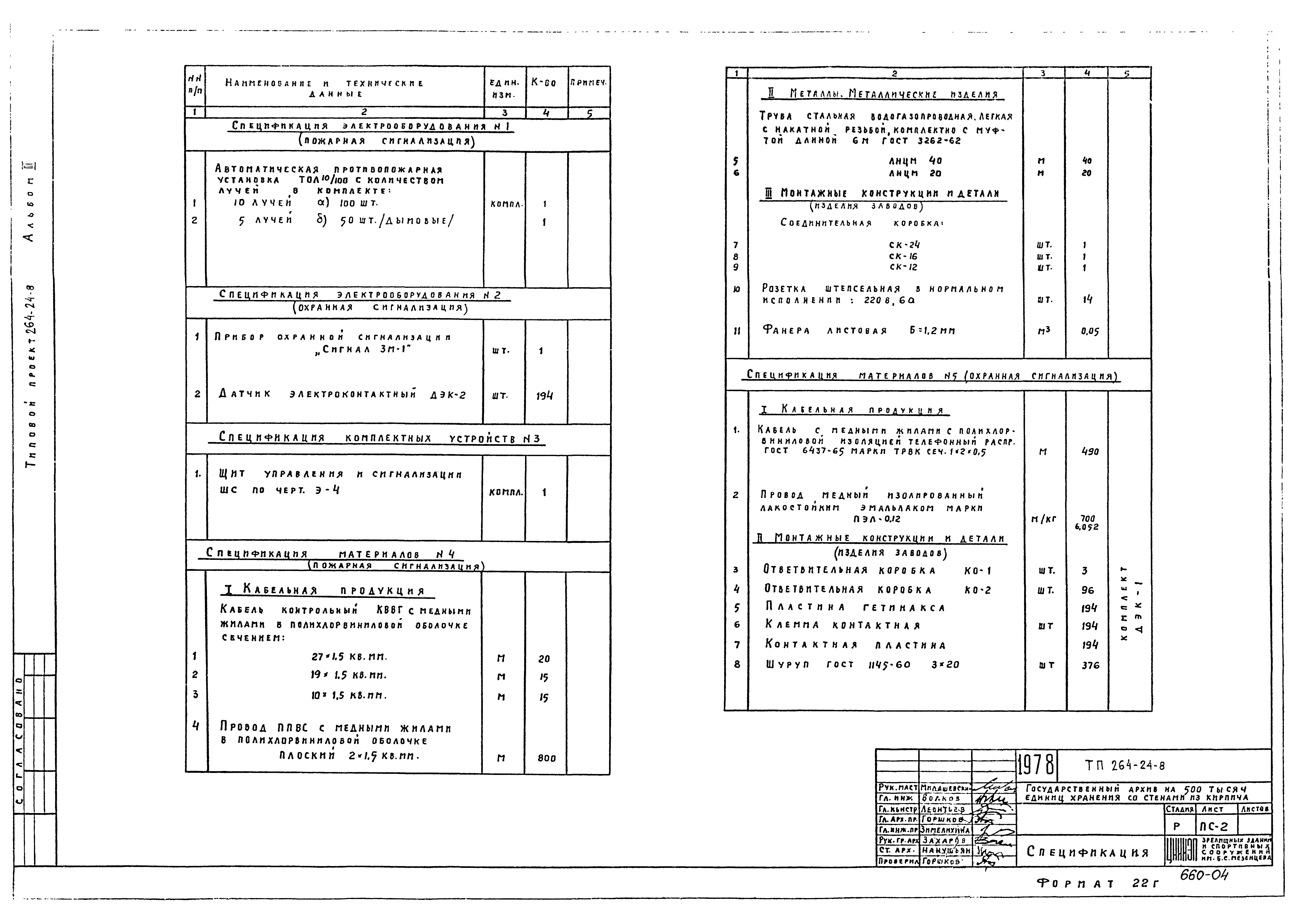 Типовой проект 264-24-8