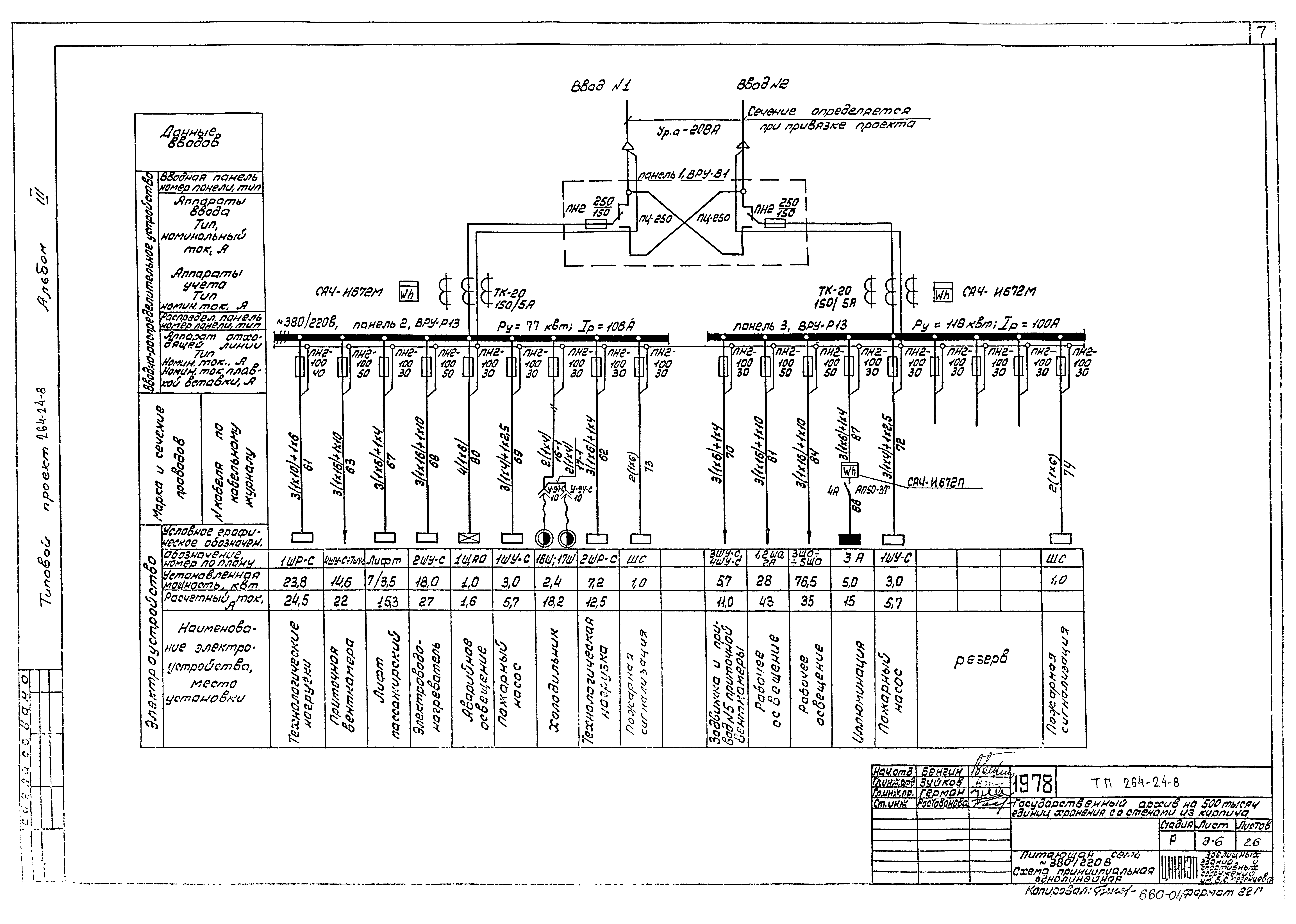 Типовой проект 264-24-8