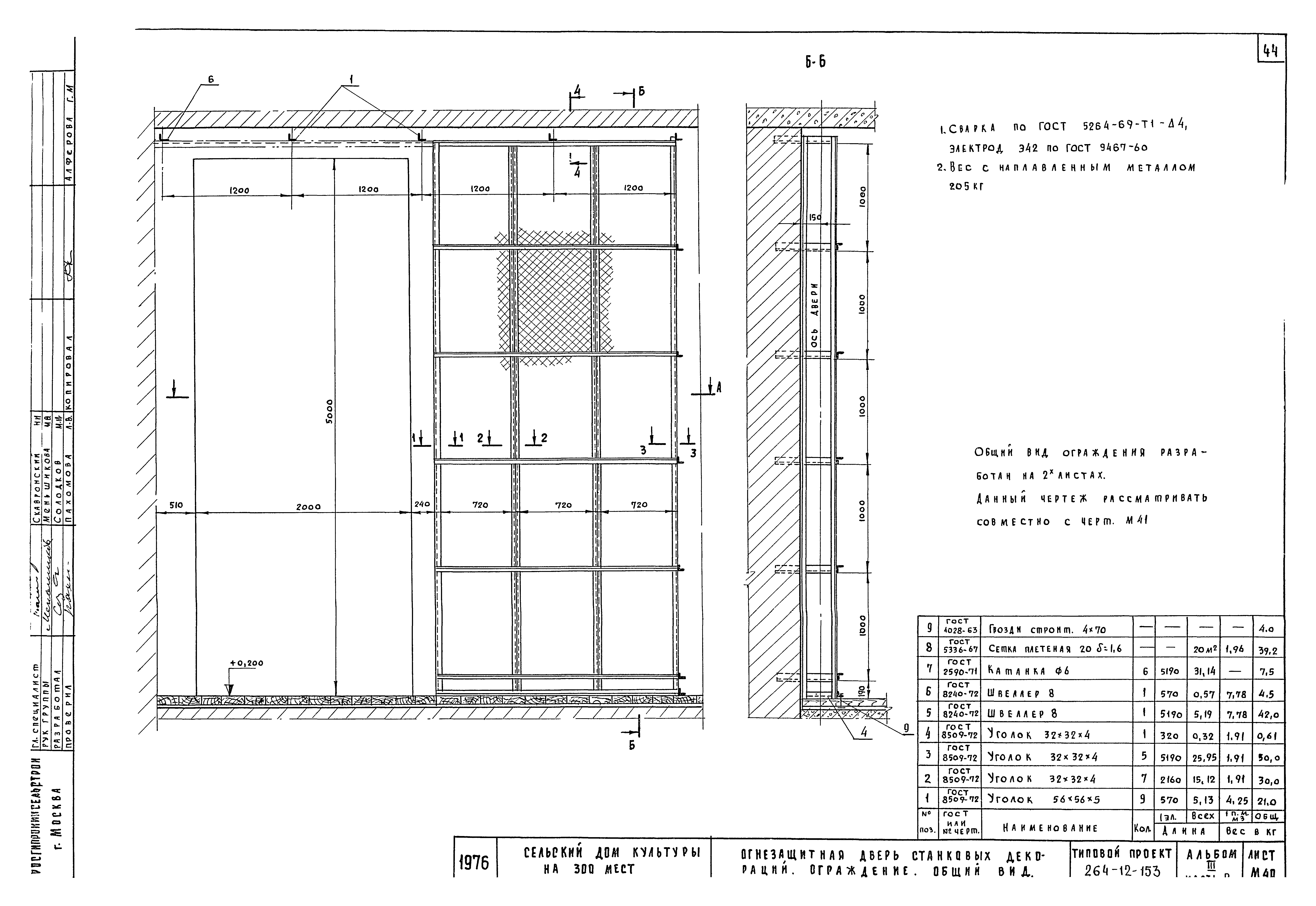 Типовой проект 264-12-153