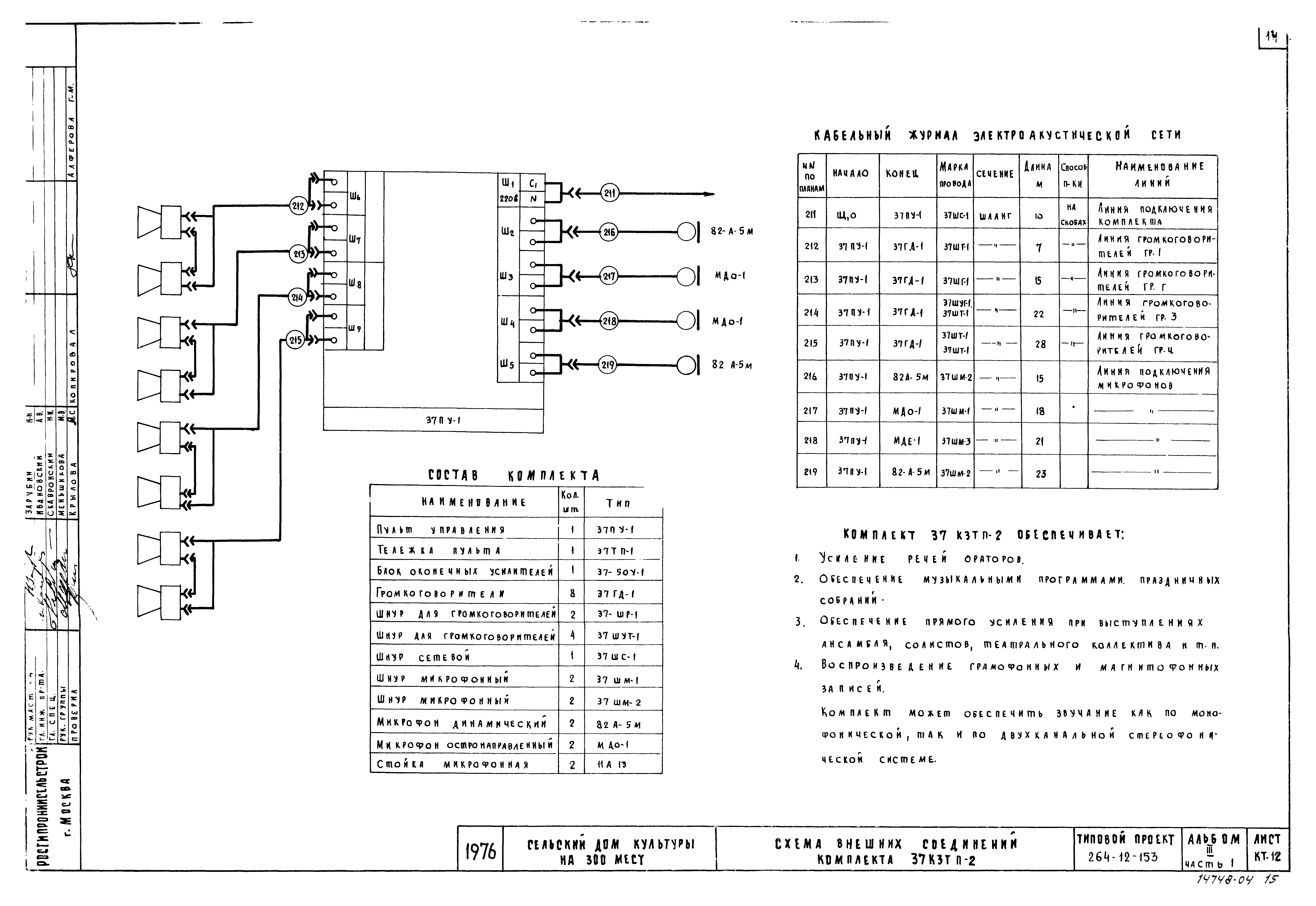 Типовой проект 264-12-153