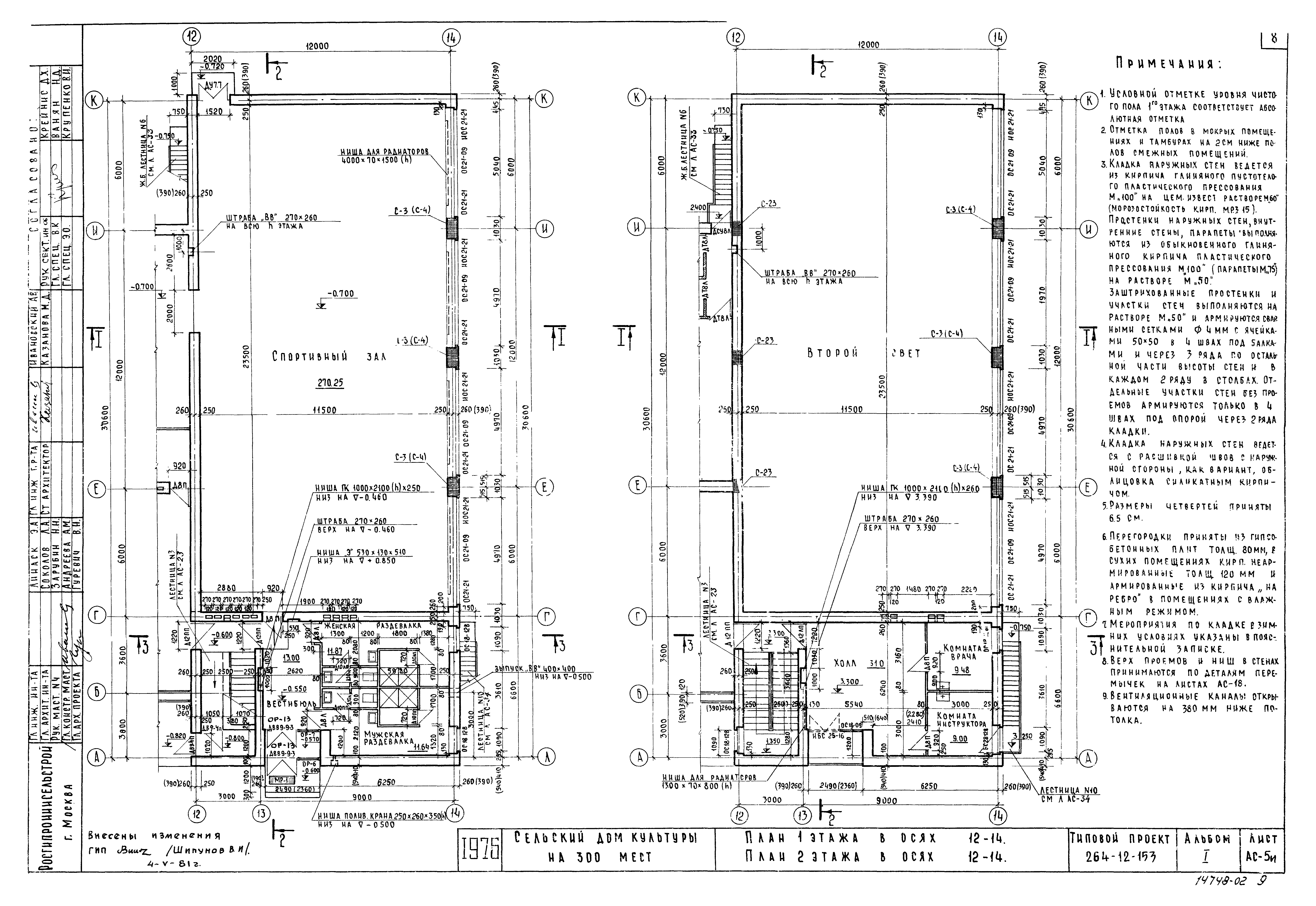 Типовой проект 264-12-153