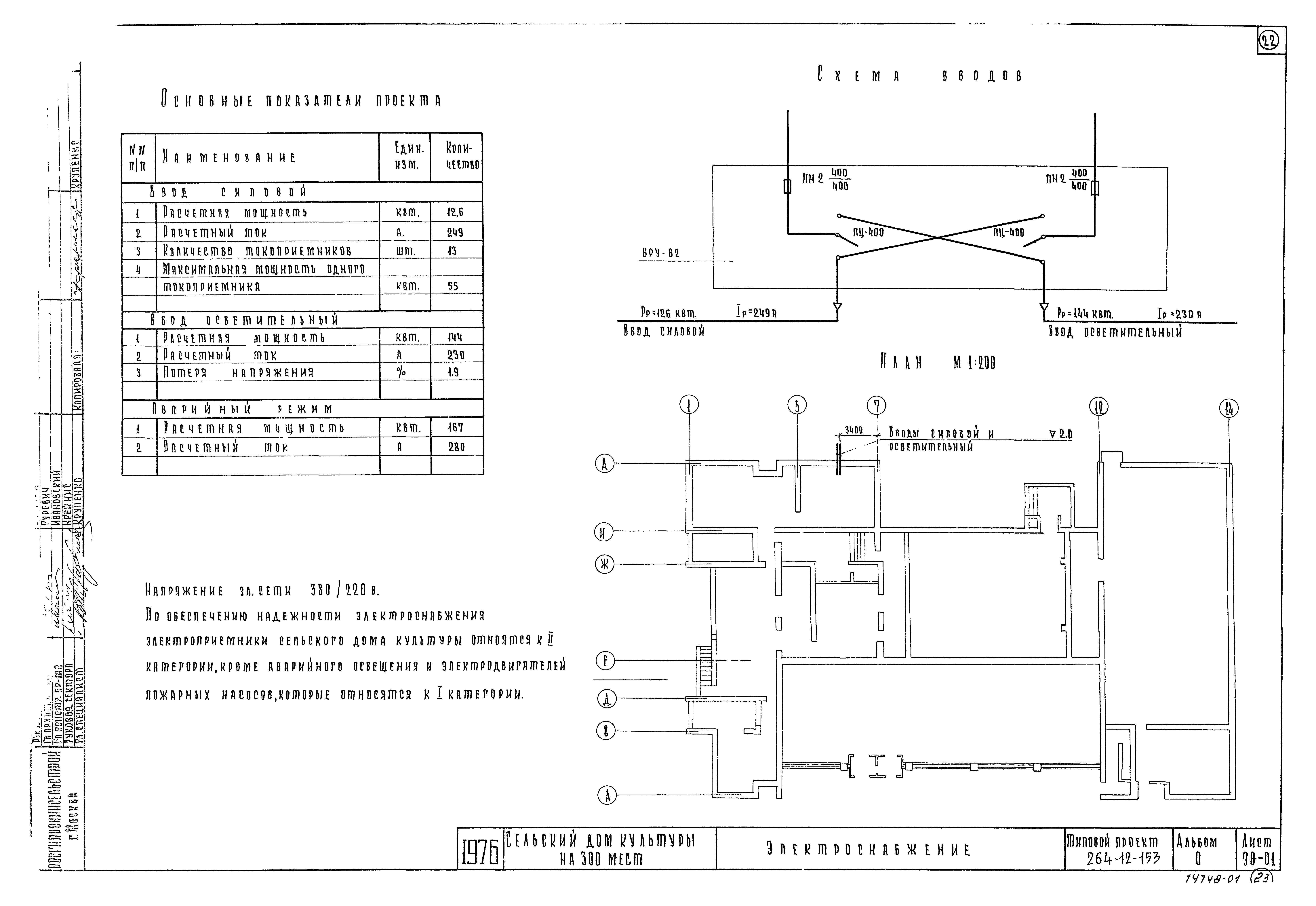 Типовой проект 264-12-153
