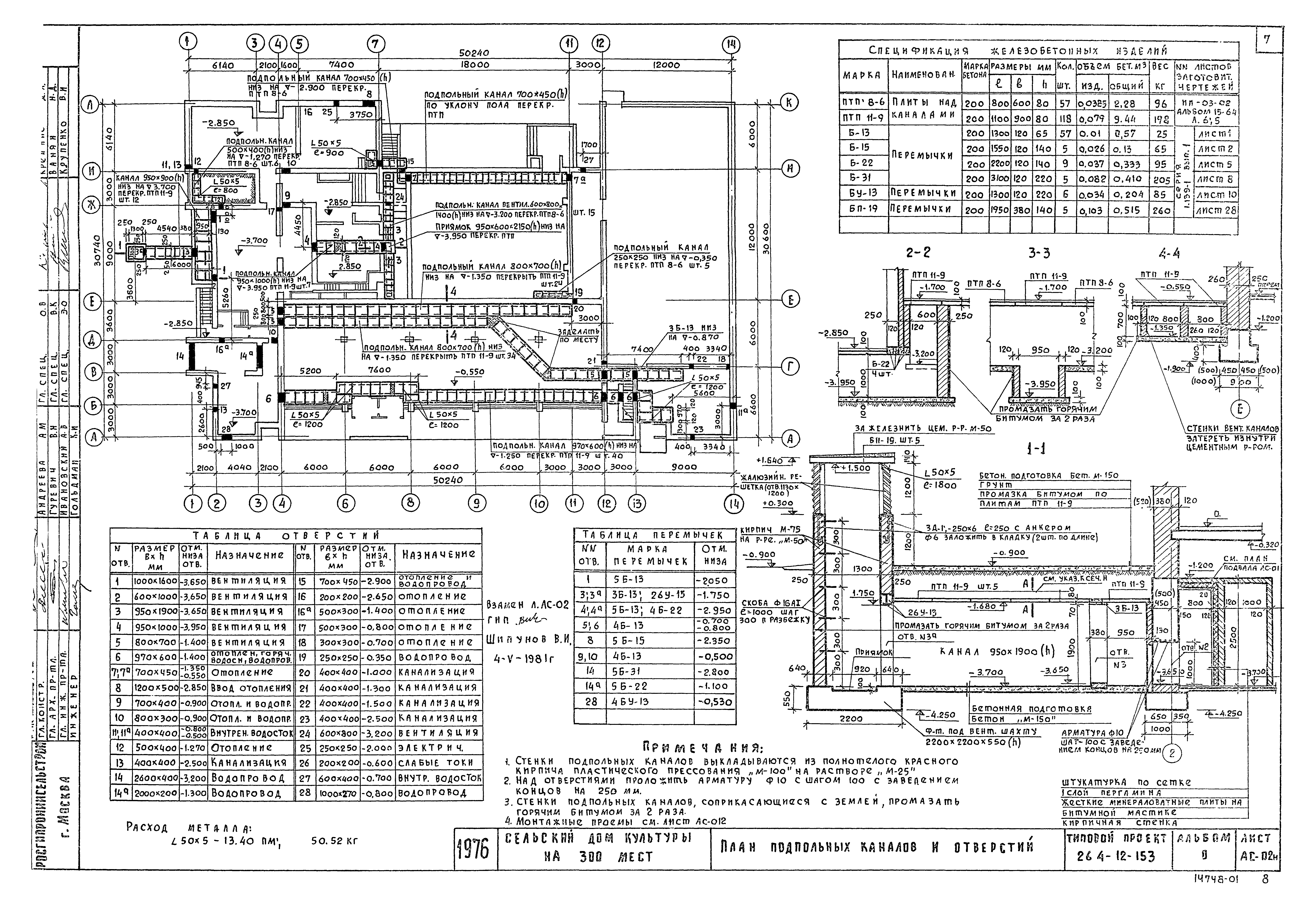 Типовой проект 264-12-153